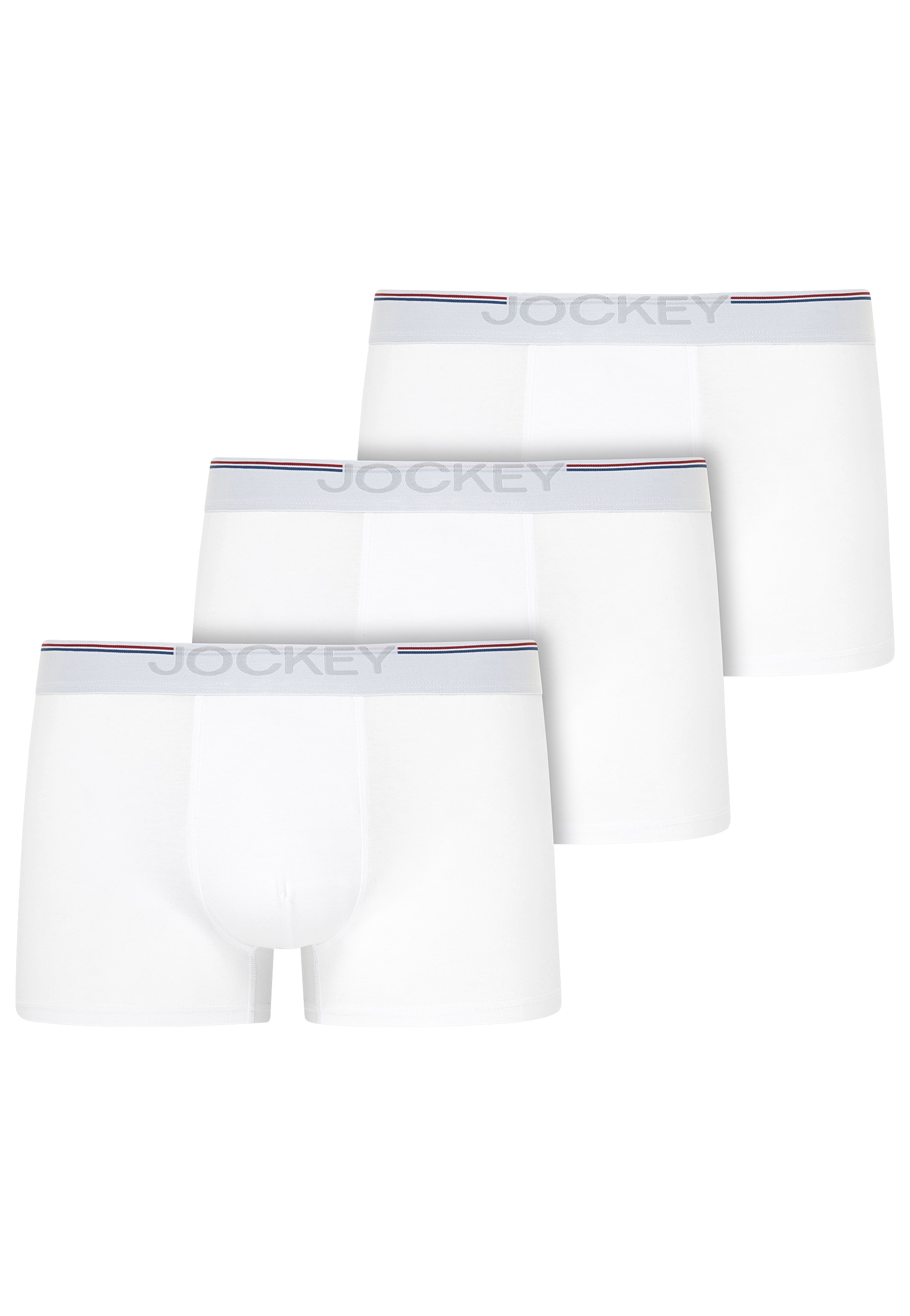 Jockey Boxer »Cotton Stretch« 3er Pack,  (3er Pack), atmungsaktiv, passgenauer Stretch