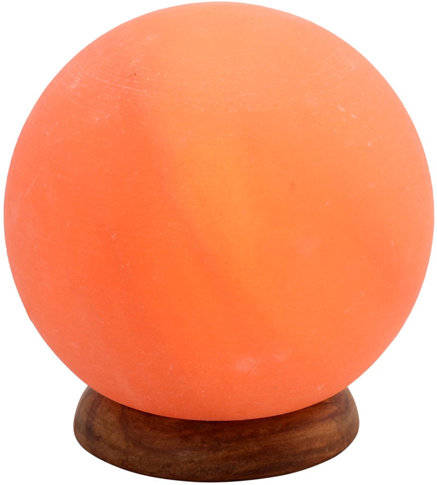 HIMALAYA SALT DREAMS Salzkristall-Tischlampe »Planet«, Leuchtmittel E14   L günstig online kaufen