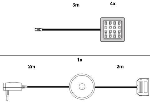 trendteam LED Schrankinnenraumbeleuchtung, 16 flammig, Leuchtmittel LED-Board | LED fest integriert