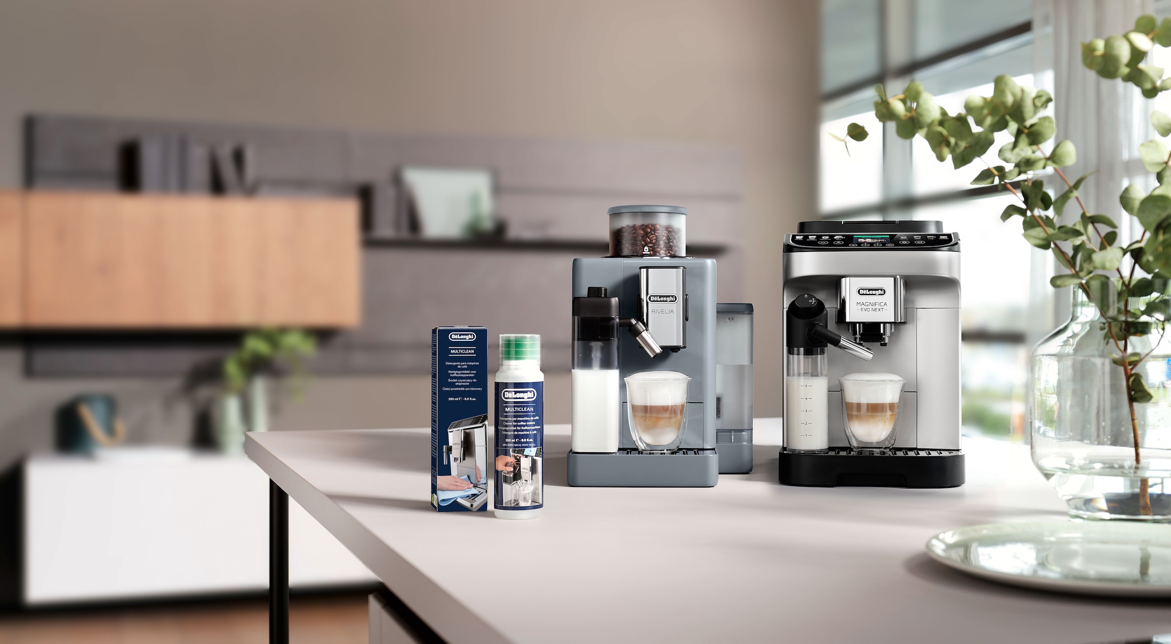 De'Longhi Milchkreislauf-Reiniger »DLSC550 Eco MultiClean« Auch für Außenflächen & abnehmbare Teile ihrer Kaffeemaschine geeignet