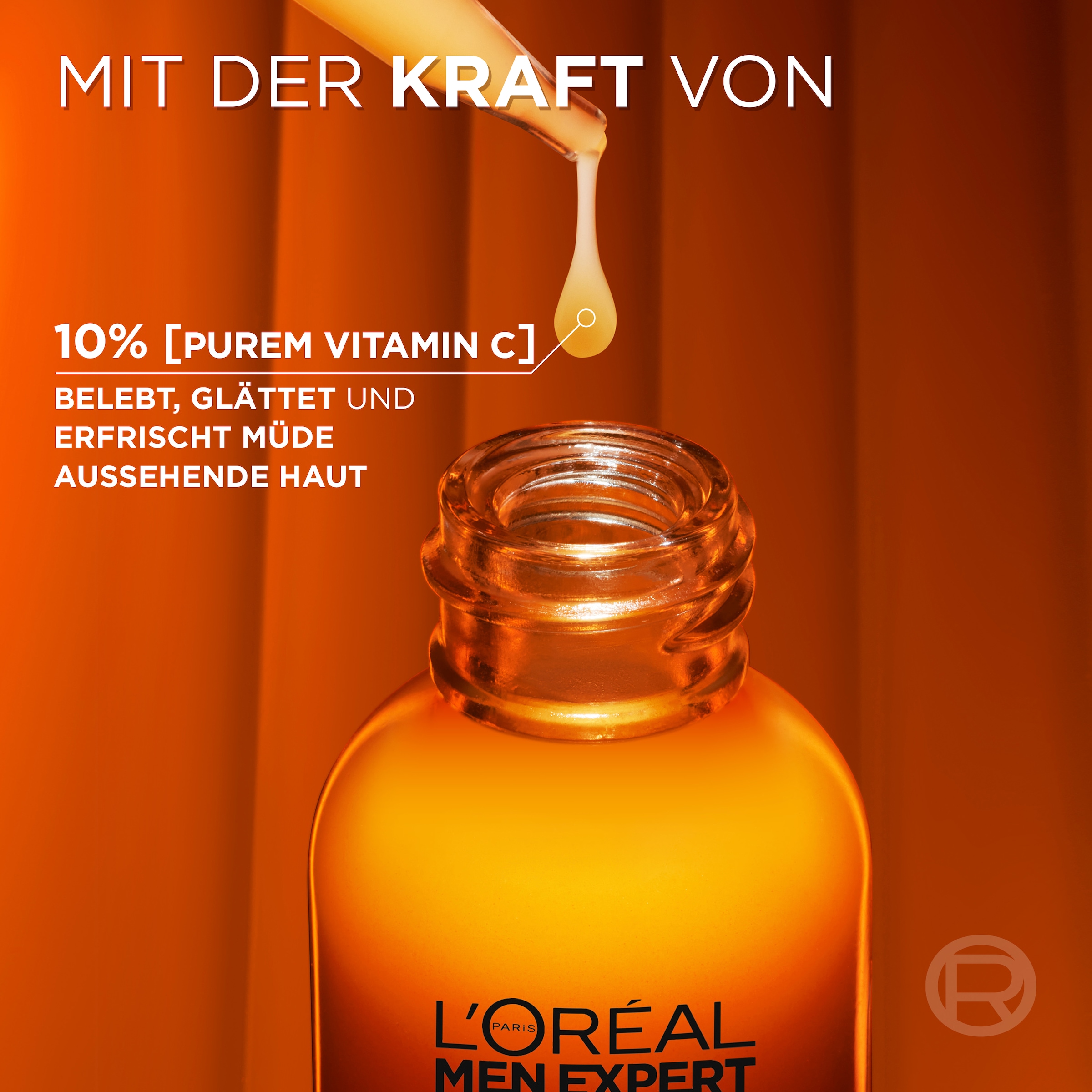 L'ORÉAL PARIS MEN EXPERT Gesichtsserum, mit Vitamin C