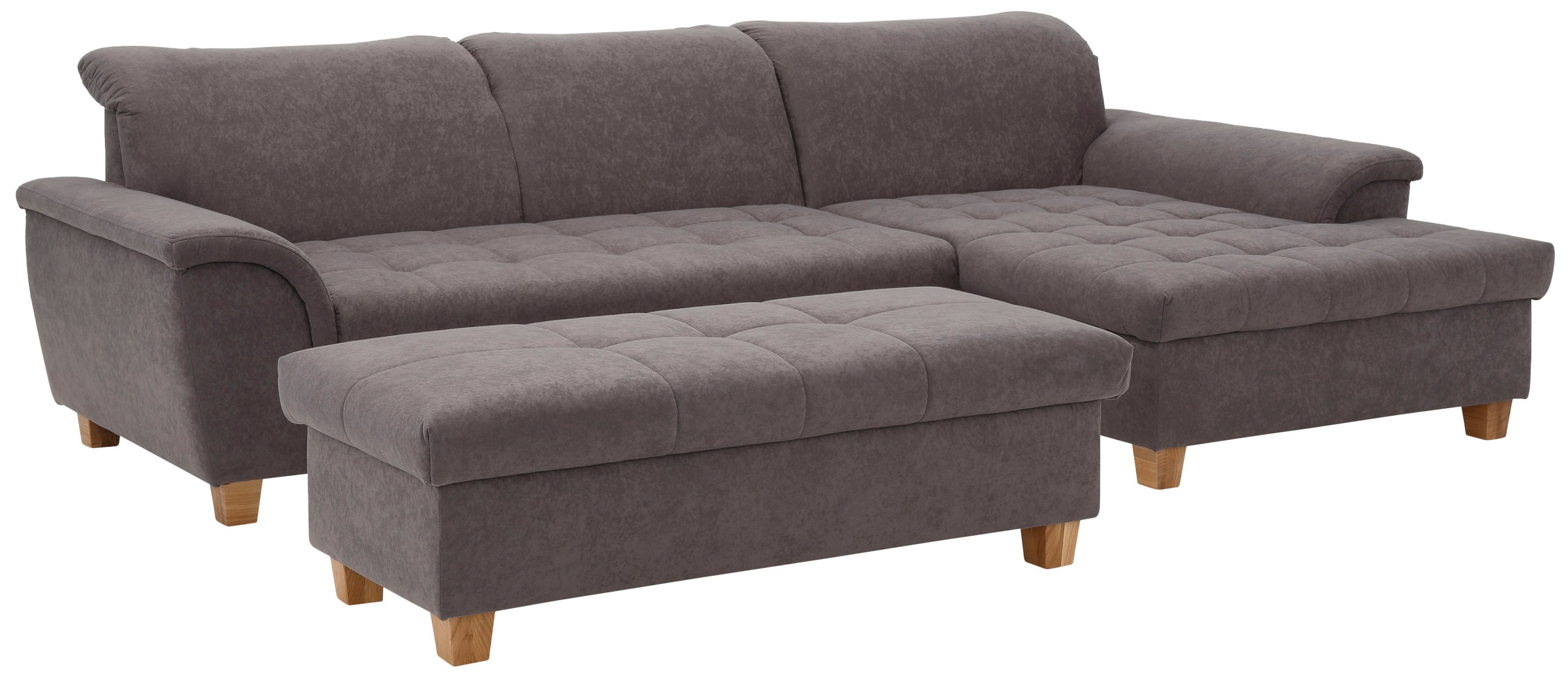 Home affaire Ecksofa »Lyla fester Sitzkomfort, bequeme Armlehnen, Breite 27 günstig online kaufen