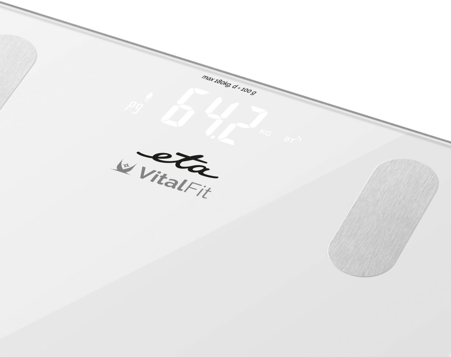 eta Körper-Analyse-Waage »Vital Fit«, per App Auswertung
von 18 Körpermerkmalen
