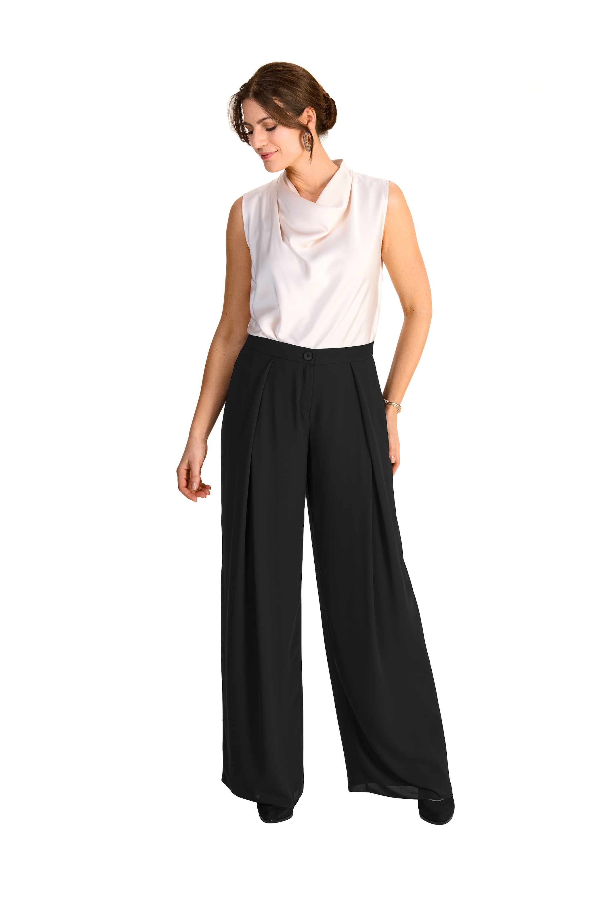HERMANN LANGE Collection Stoffhose, Sommerhose im Culotte-Stil
