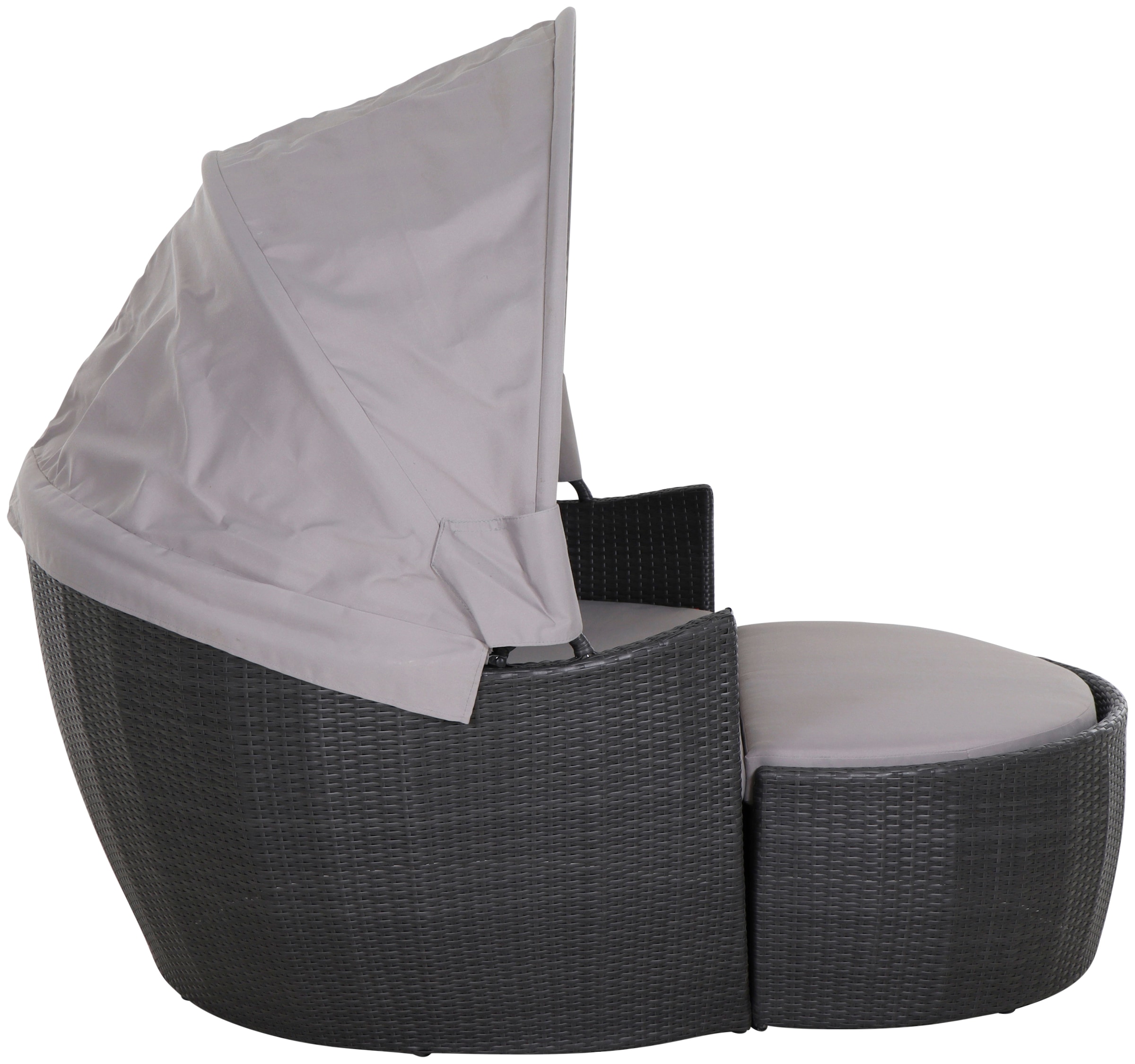 Siena Garden Sonneninsel, Sofabett, inkl. Anstellsofa und Kissen, BxTxH: 154x180x158 cm