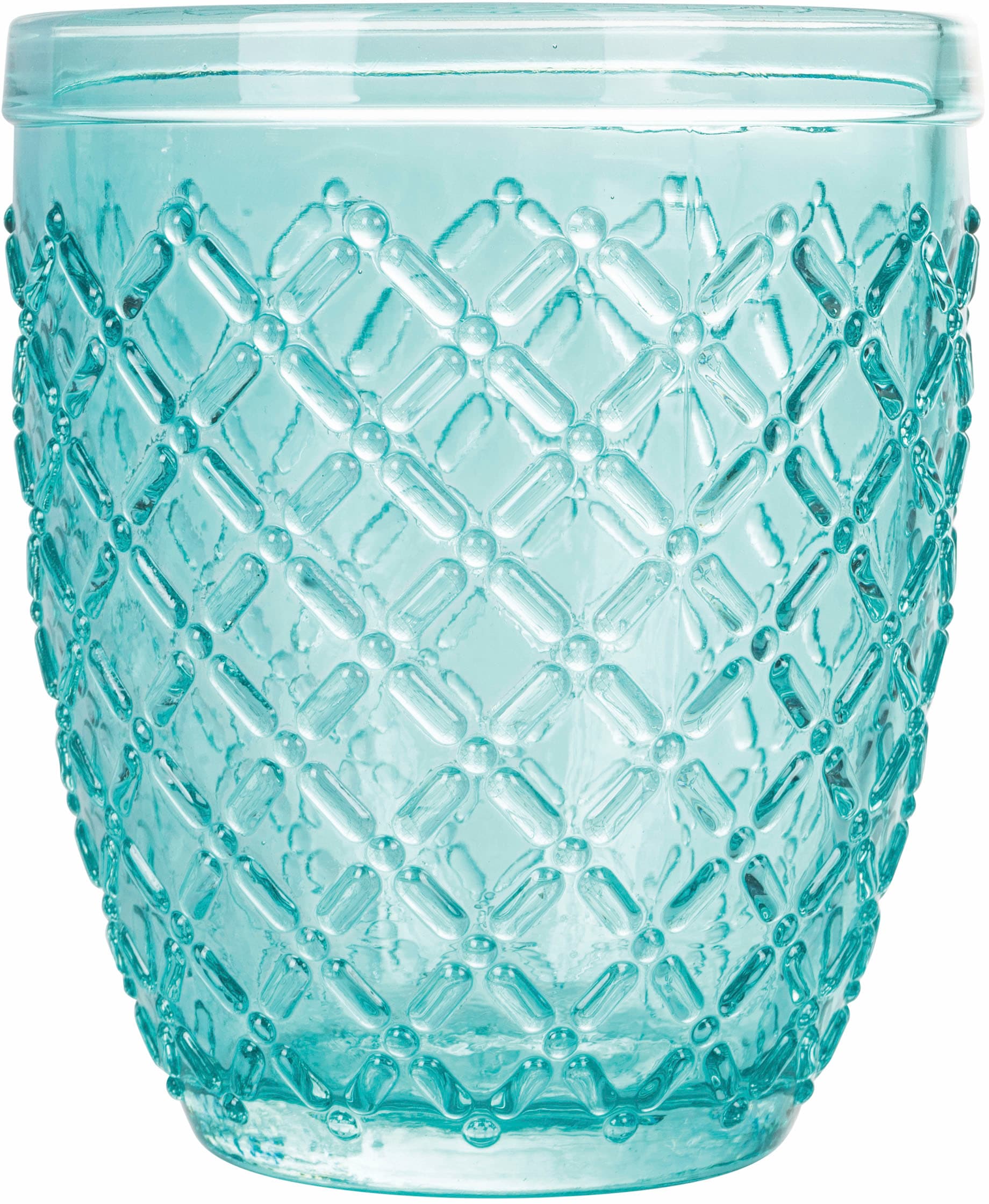 Villa d'Este Gläser-Set »Castle Ocean«, (Set, 6 tlg.), Wassergläser-Set, 6-teilig, Inhalt 350 ml