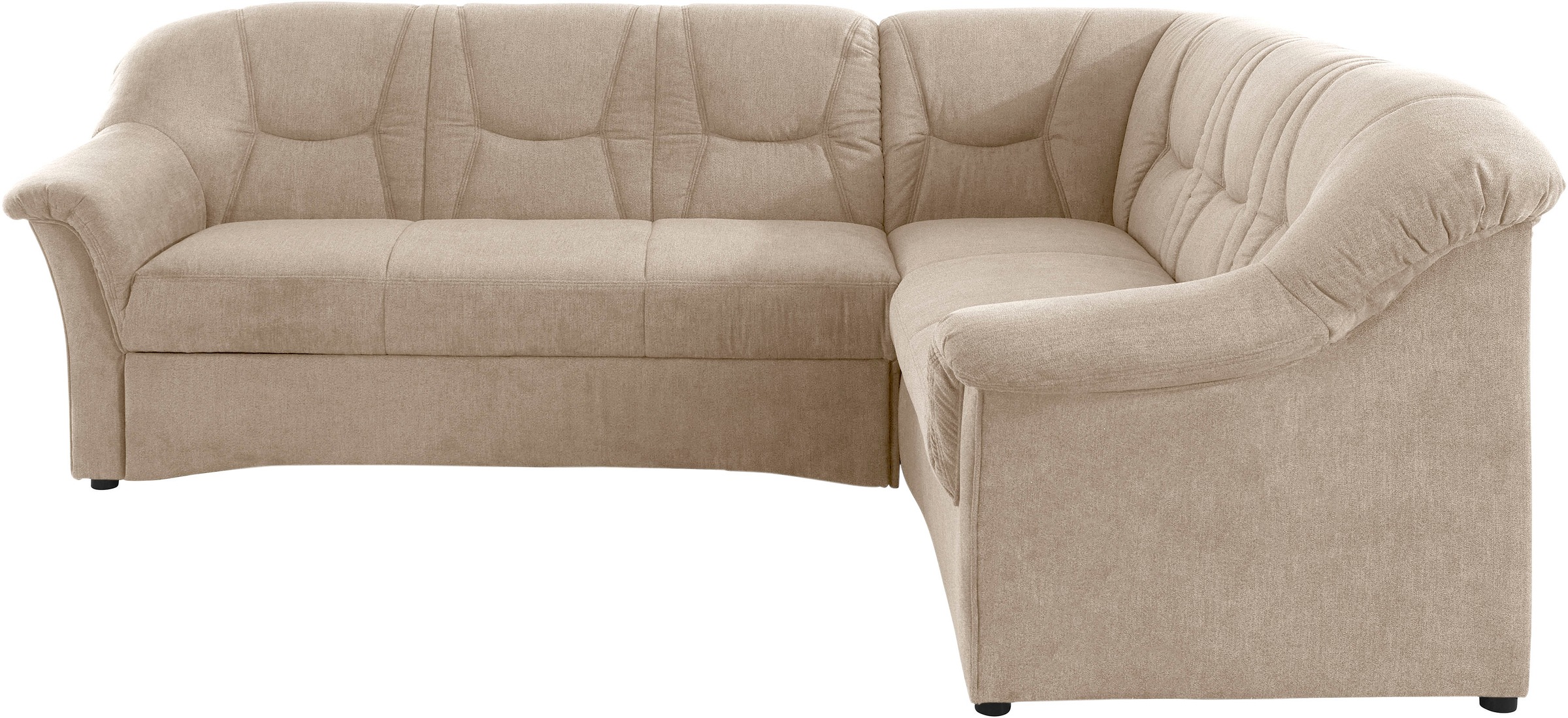 DOMO collection Ecksofa »Sarafina zeitlos und komfortabel, optional mit Fed günstig online kaufen