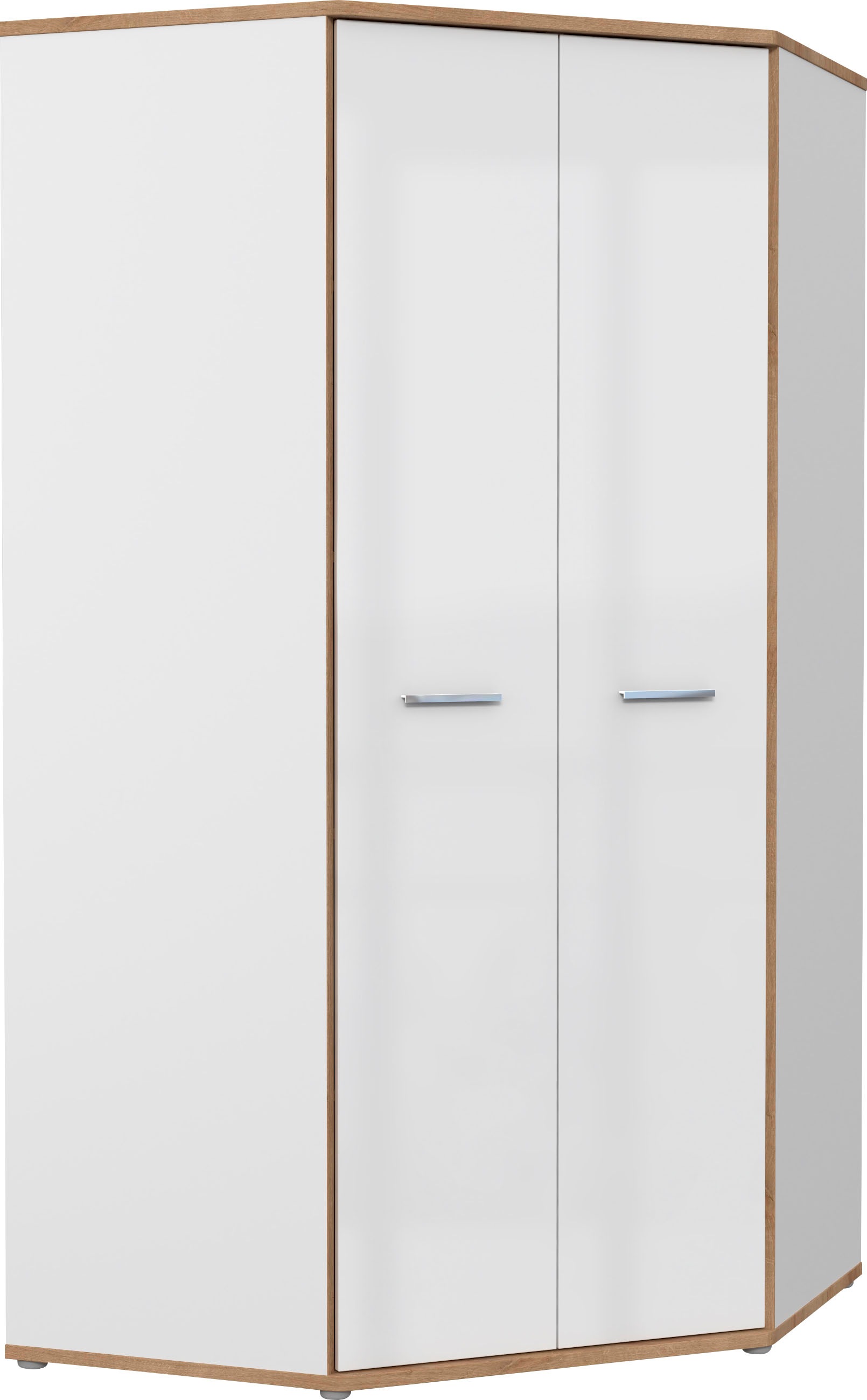 FORTE Eckkleiderschrank »Chicory«, mit Hochglanz-Front kaufen