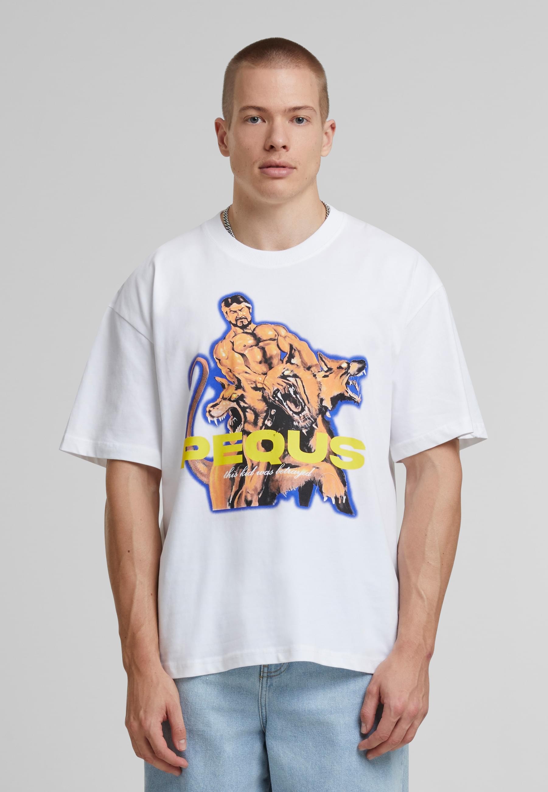 PEQUS T-Shirt »PEQUS PEQUS This kid was betrayed T-Shirt« 1 Stk. tlg.