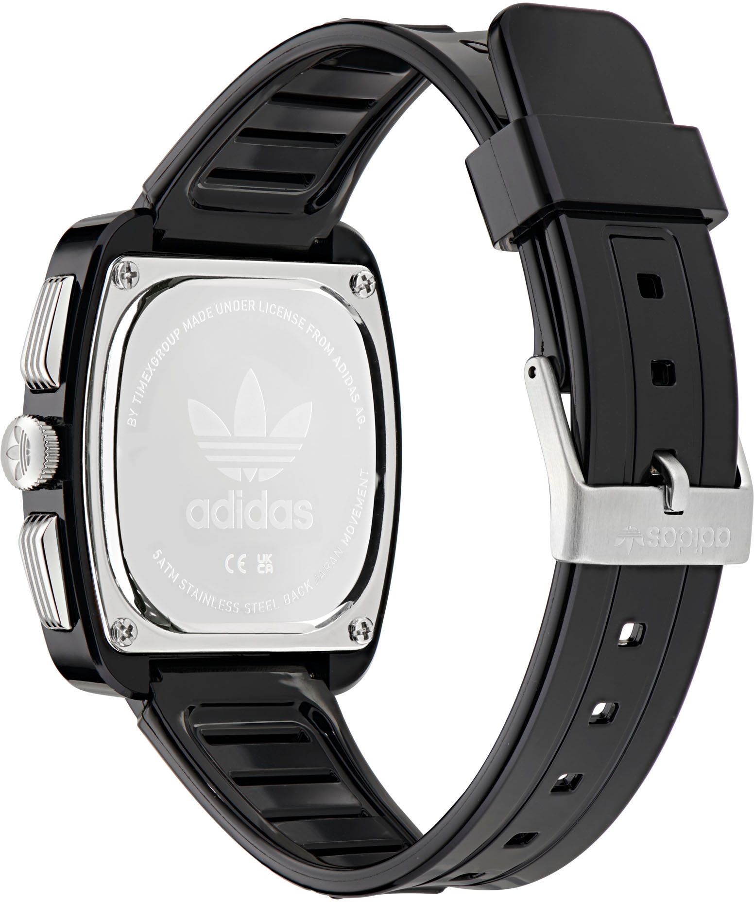 adidas Originals Chronograph »RETRO WAVE TWO CHRONO«, Quarzuhr, Armbanduhr, Herrenuhr, Damenuhr, unisex, Kunststoffarmband