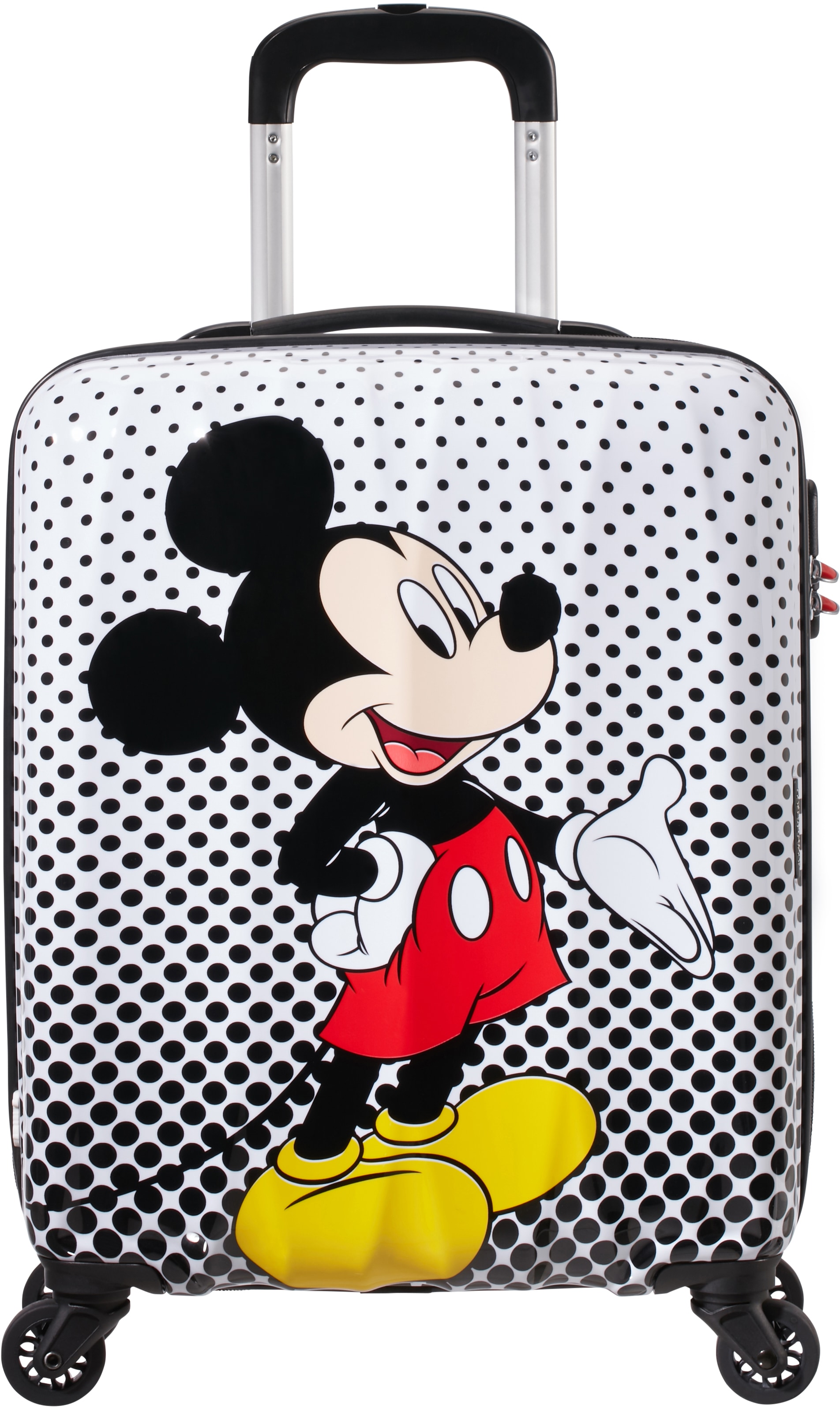 Tourister® American 4 Rollen Polka Dot, Mickey Online-Shop im »Disney Legends, Mouse 55 cm«, bestellen Hartschalen-Trolley