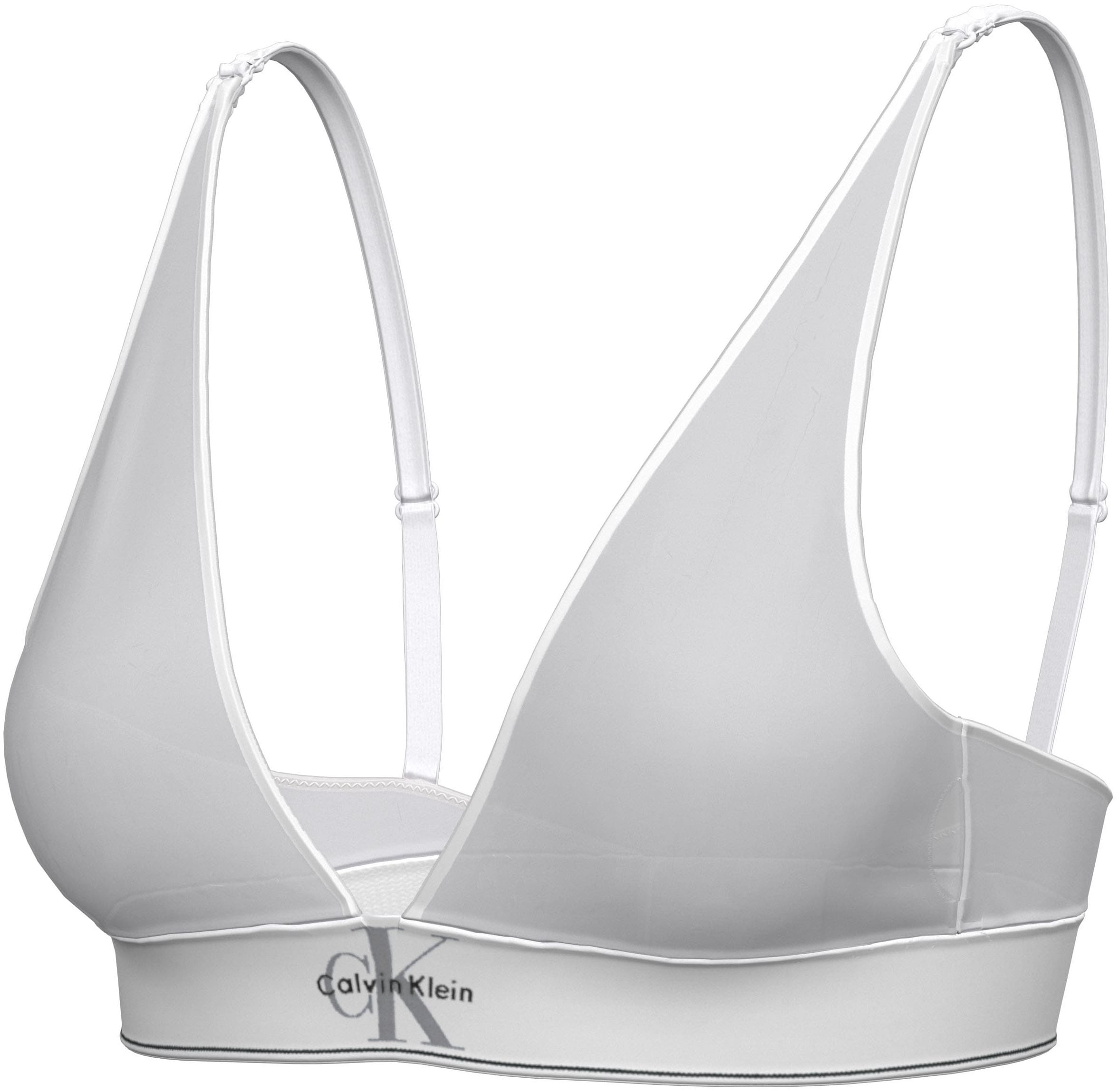 Calvin Klein Underwear Triangel-BH »LIGHTLY LINED TRIANGLE« Körpernahe Passform mit verstellbaren Trägern