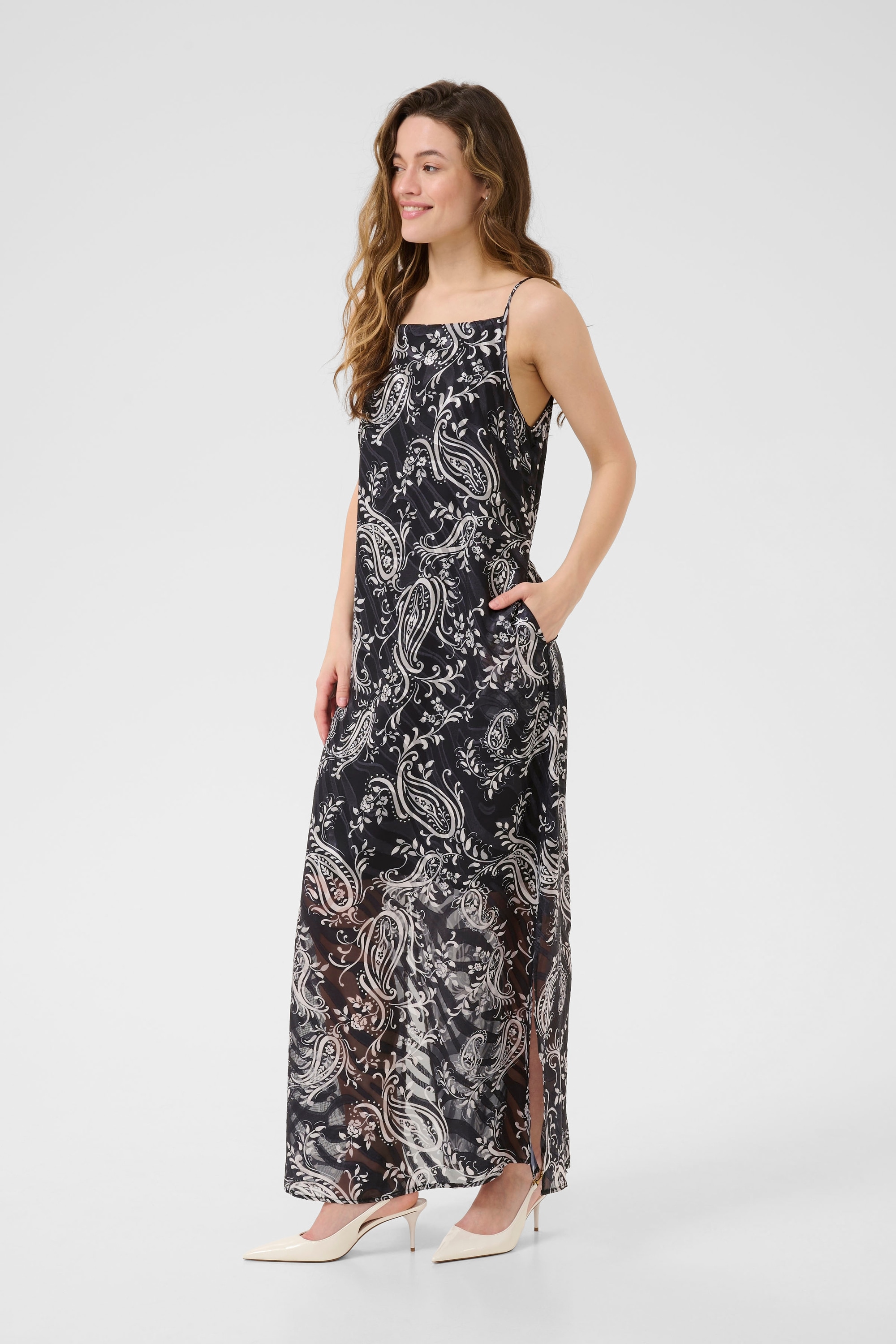 KAFFE Midikleid »Kleid KAlectra«
