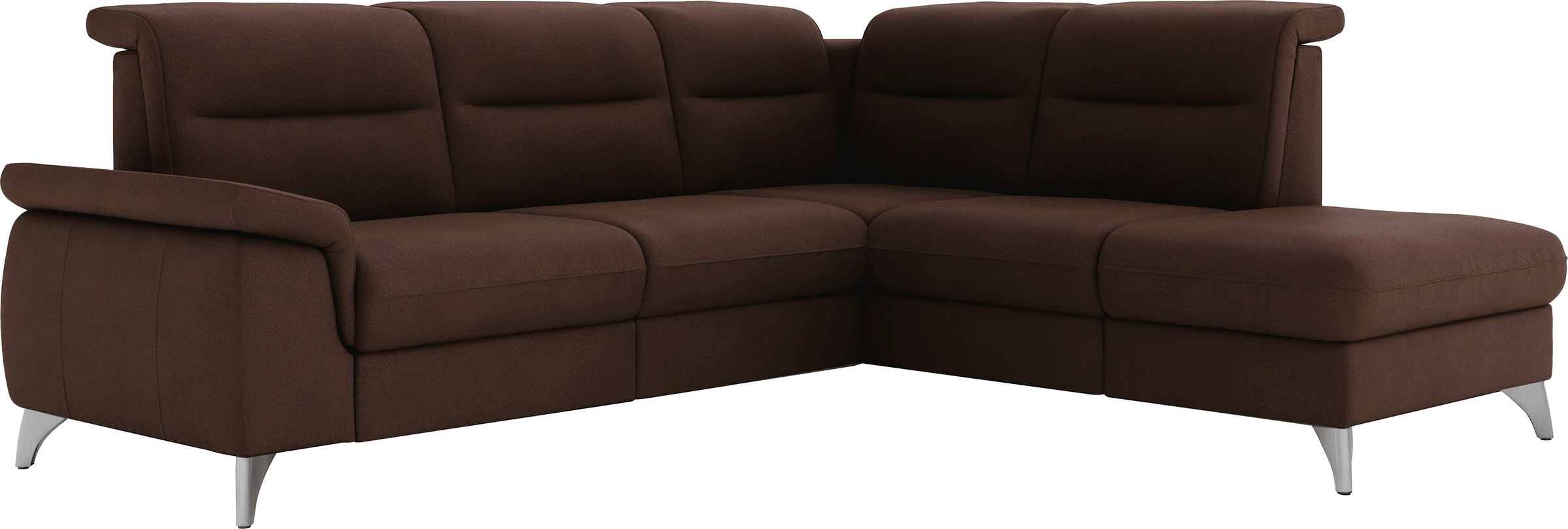 sit&more Ecksofa »Astoria L-Form« wahlweise mit motorischer Relaxfunktion