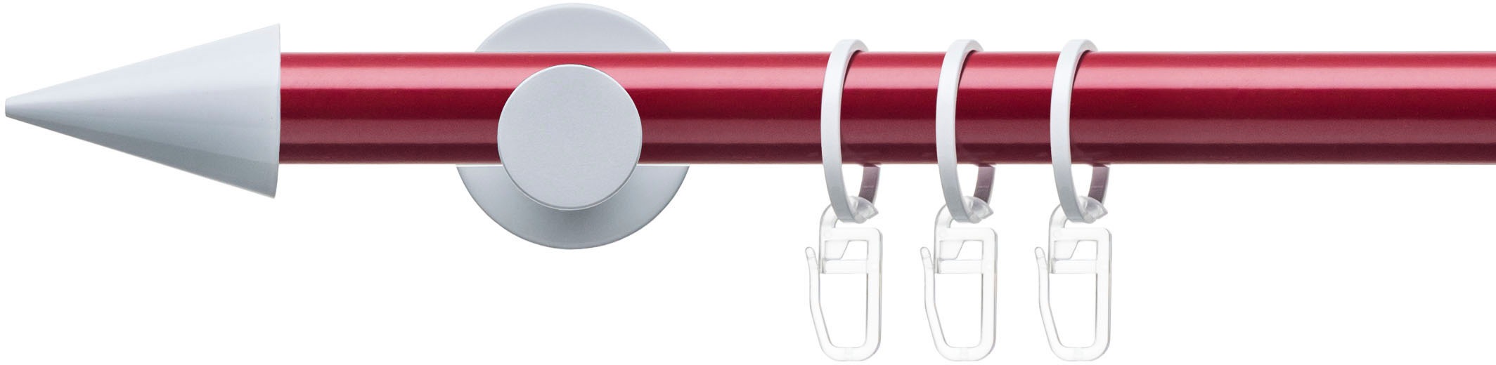 Liedeco Gardinenstange »Fertigstilgarnitur 20 mm Power Celebration Spitze« günstig online kaufen