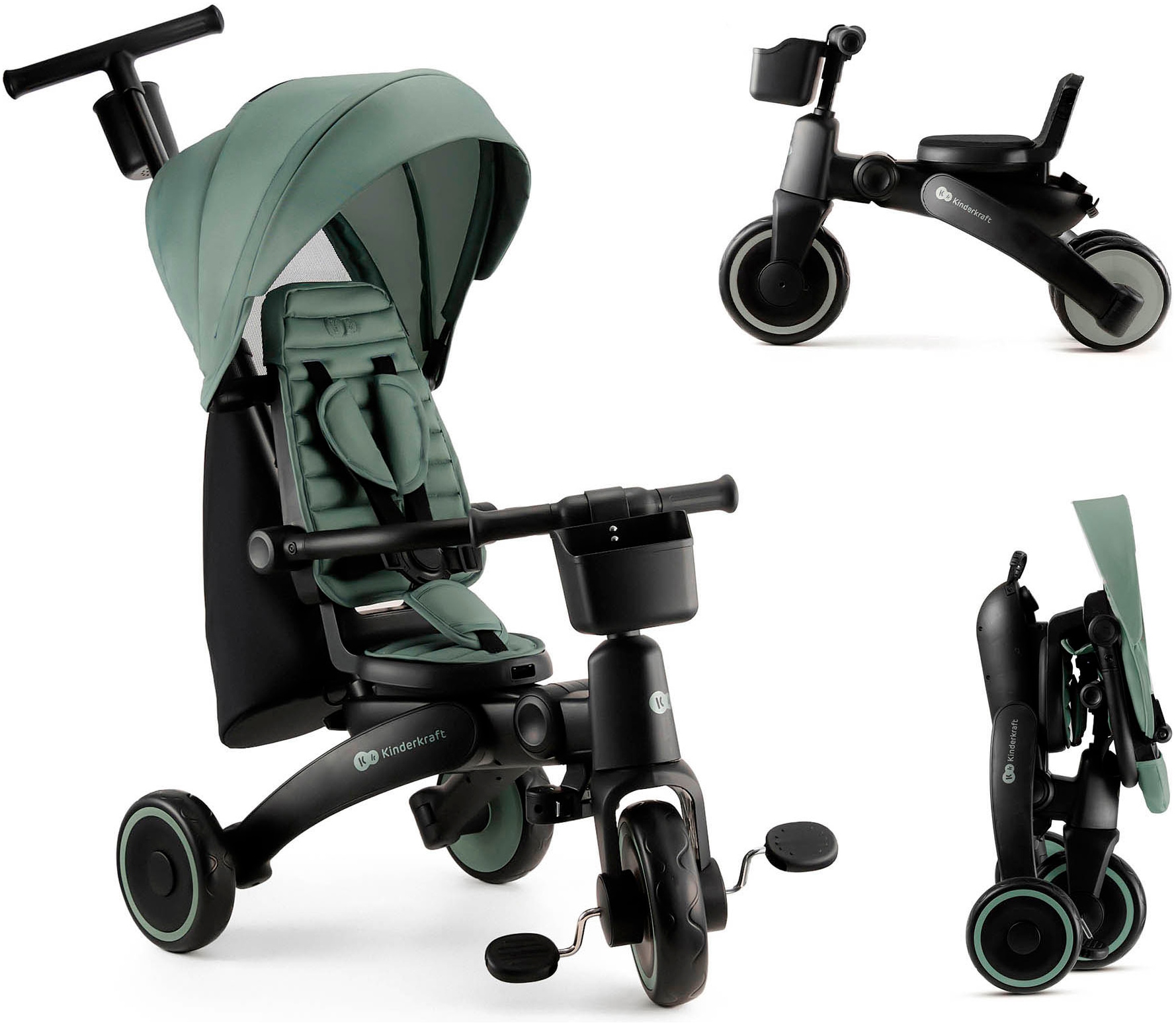 KINDERKRAFT Dreirad »Jazz 2« grün