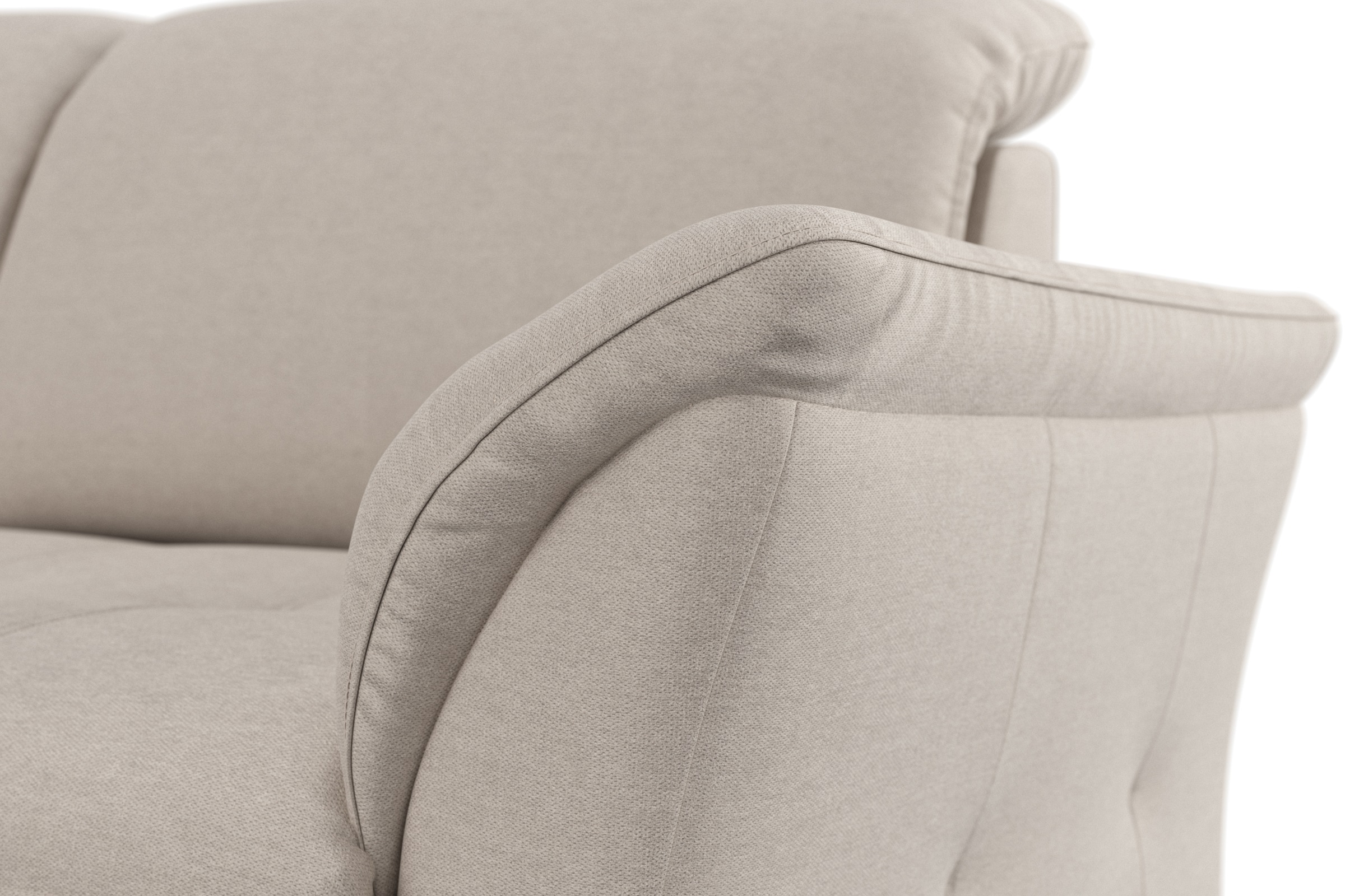 sit&more Ecksofa »Maggiore L-Form«, wahlweise mit Kopfteilverstellung, Bettfunktion und Stauraum