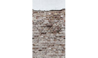 Fototapete »The Wall«, Steinoptik-urban-Motiv