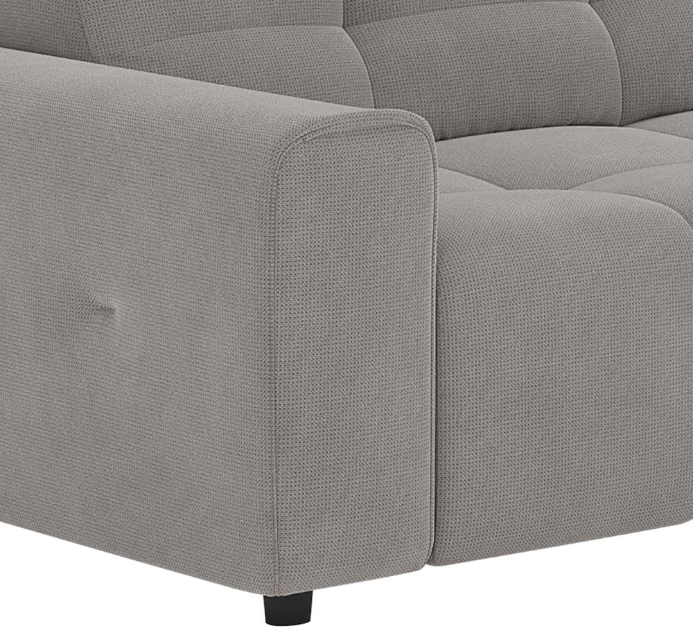 COTTA Ecksofa »Sento L-Form, Breite 280 cm, Chenille-Struktur«