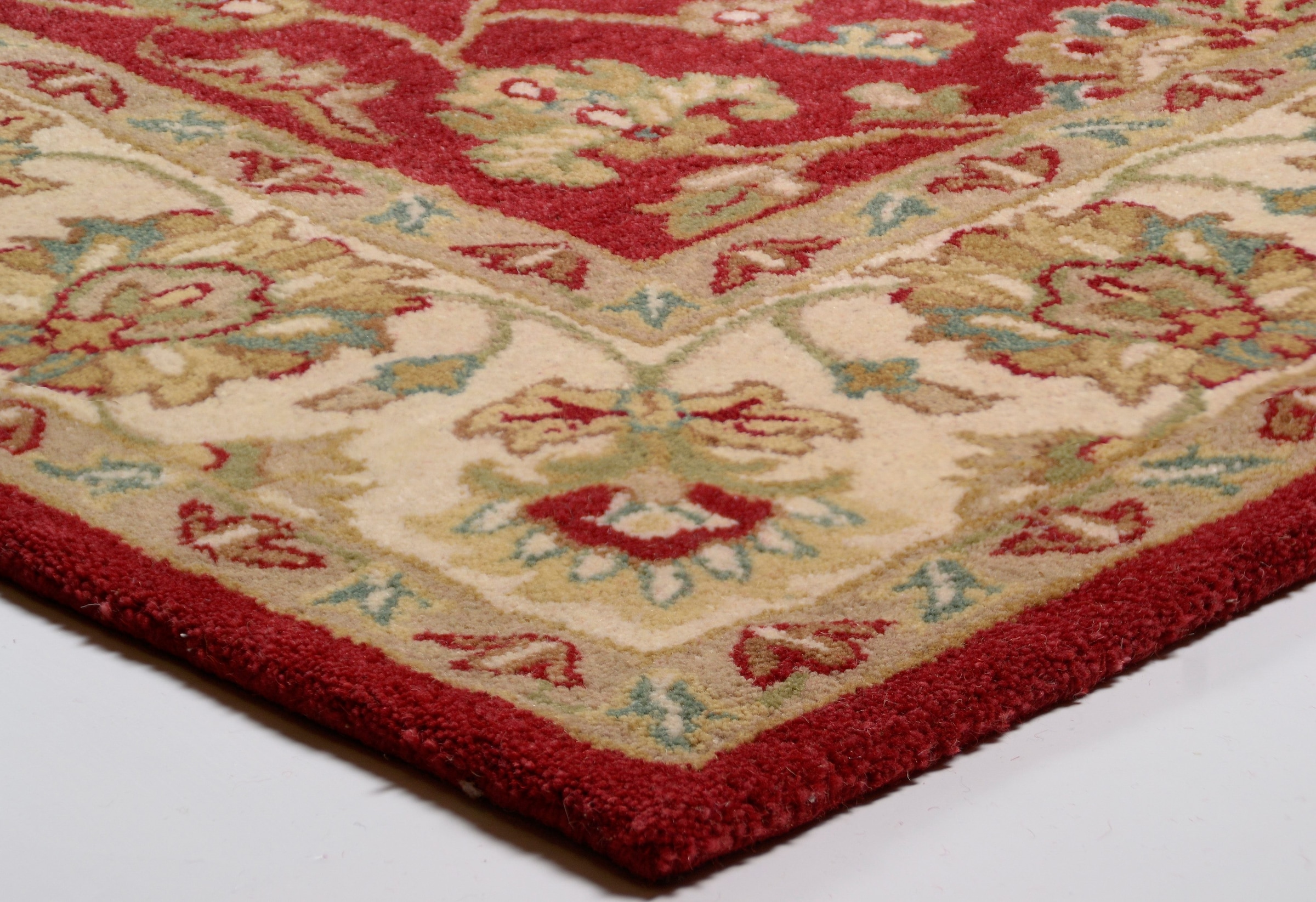 THEKO Läufer »Royal Ziegler 503« rechteckig 14 mm Höhe Teppich-Läufer, reine Wolle, handgetuftet, Orient-Optik