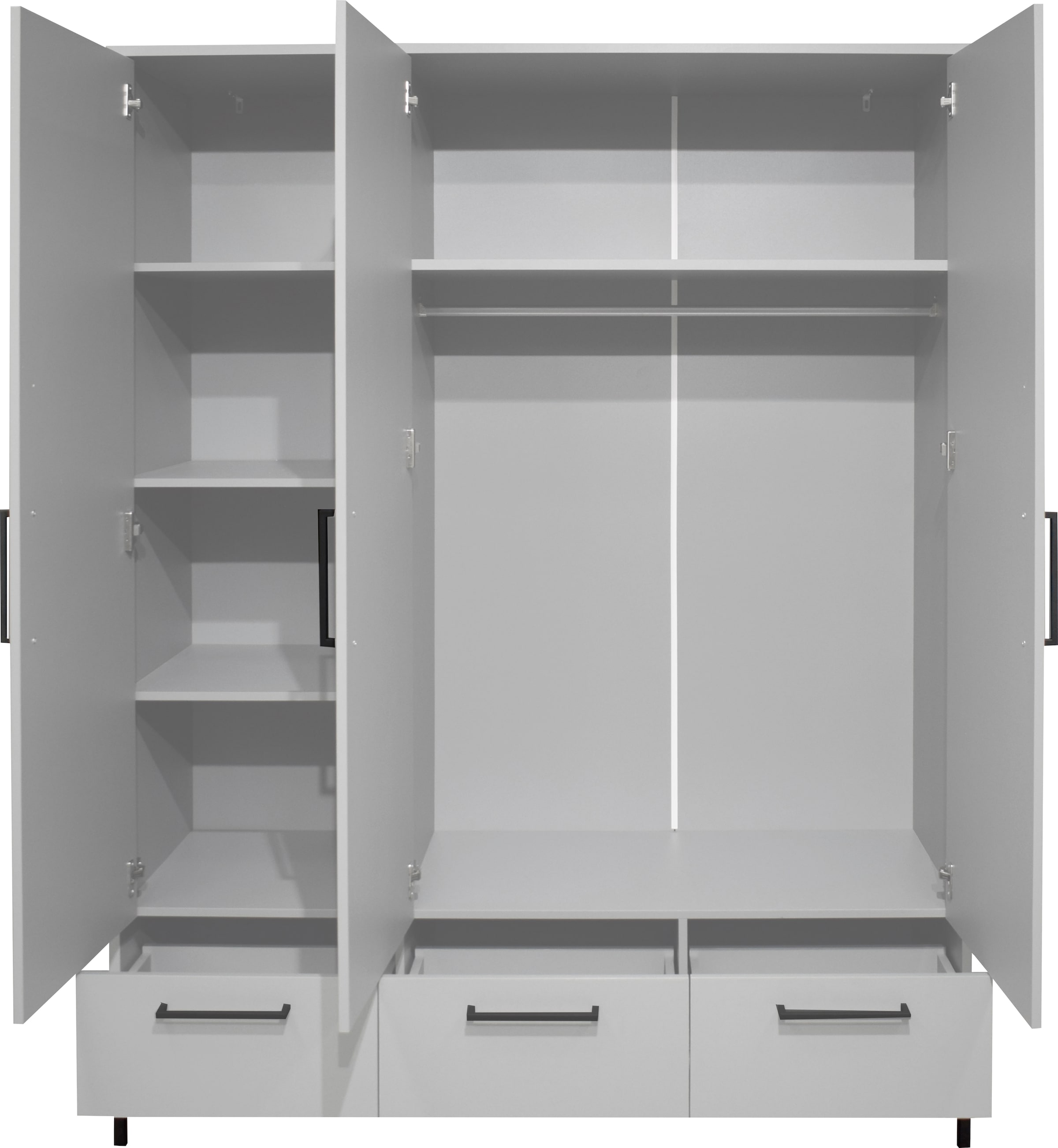 Mäusbacher Kleiderschrank, Kleiderschrank Höhe 195" Breite "148"