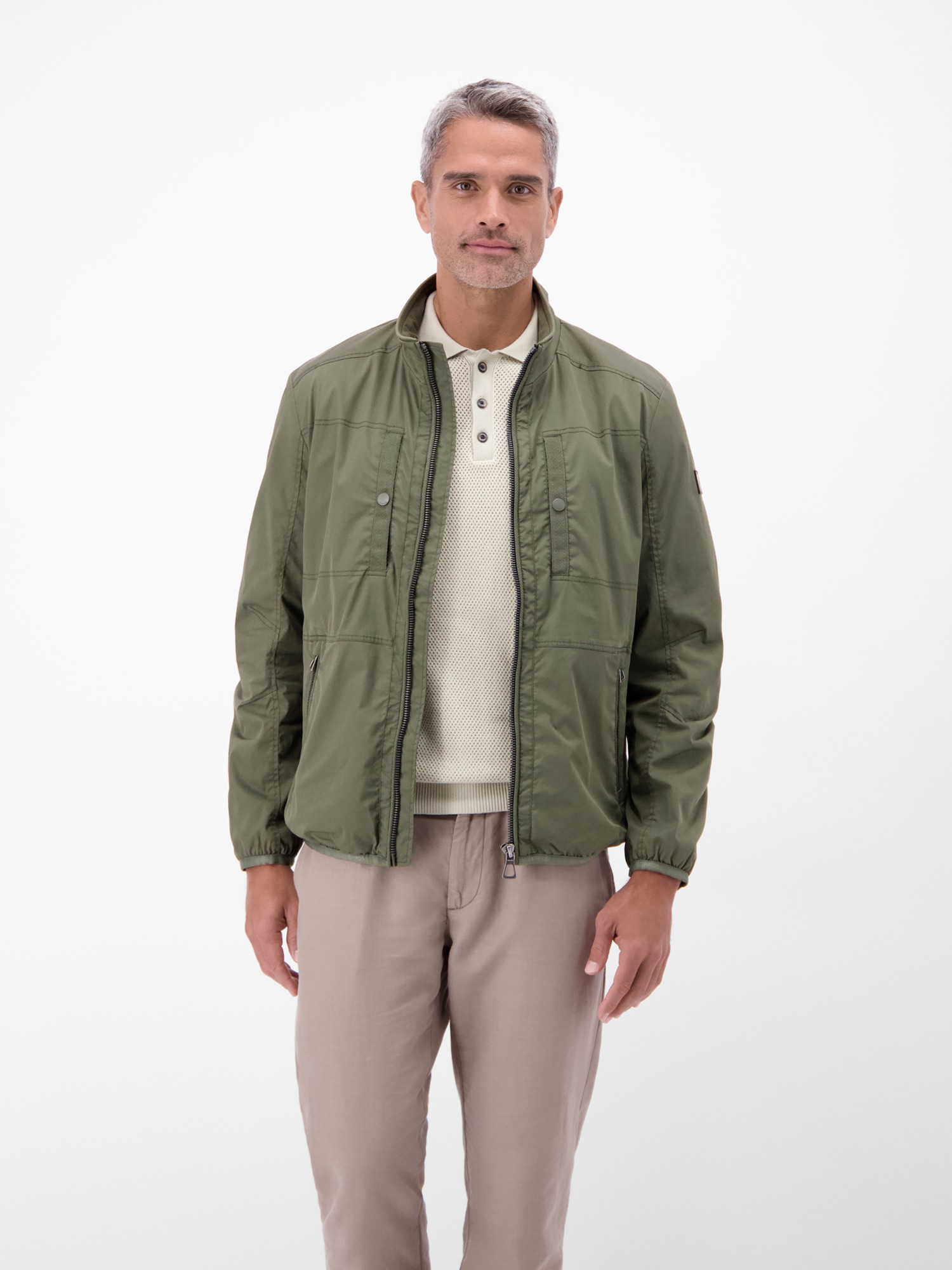 LERROS Blouson »Outdoorjacke im Blouson-Look« ohne Kapuze