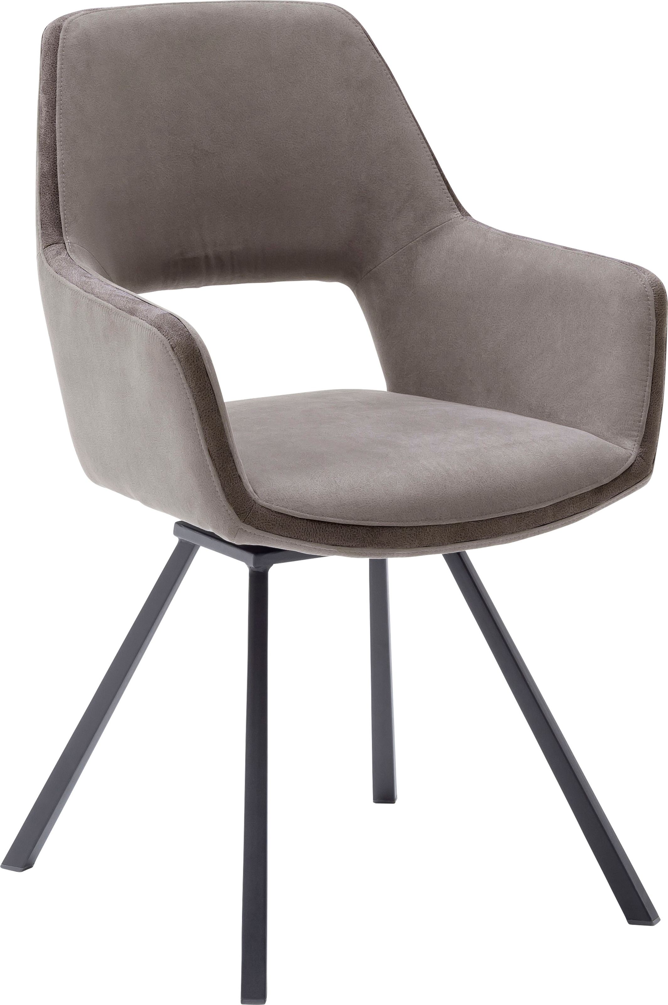 MCA furniture Esszimmerstuhl »Bayonne«, (Set), 2 St., 2-er Set, Stuhl 180°drehbar  mit Nivellierung, belastbar bis 120 kg auf Rechnung kaufen