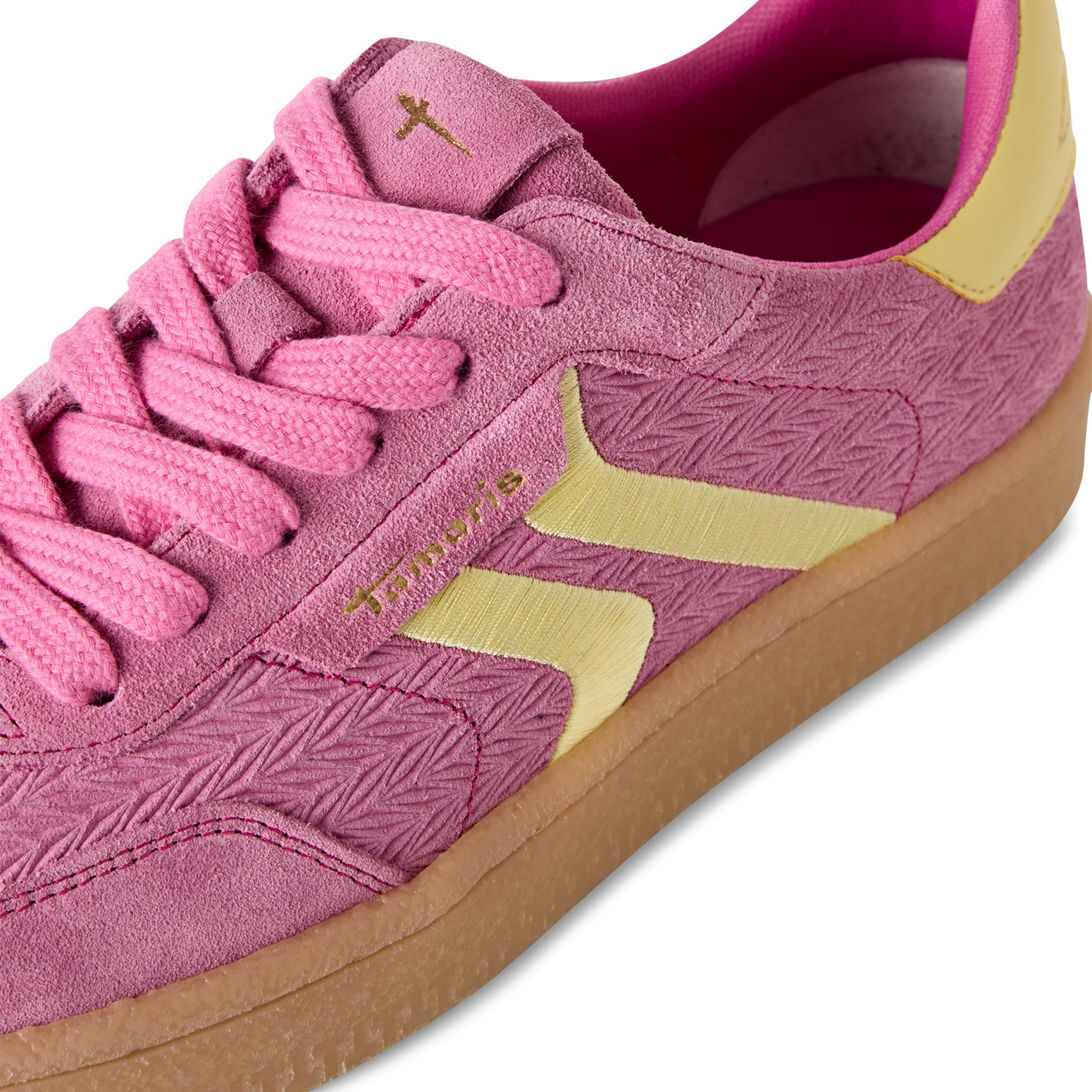 Tamaris Plateausneaker  , Freizeitschuh, Halbschuh, Schnürschuh mit gepolstertem Schaftrand