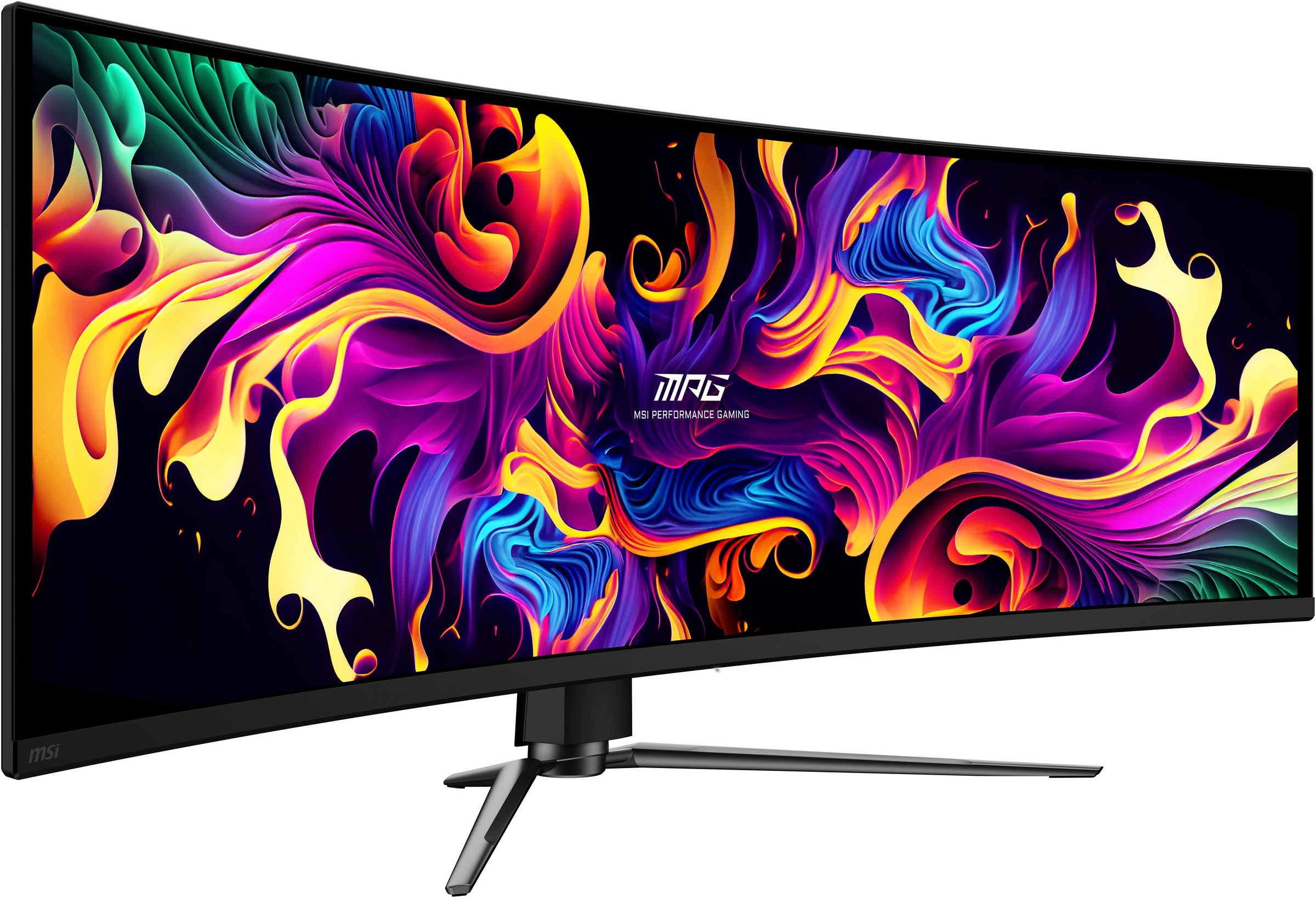 MSI Curved-Gaming-Monitor »MPG 491CQPX QD-OLED«, 125 cm/49 Zoll, 5120 x 1440 px, DQHD, 0,03 ms Reaktionszeit, 240 Hz
