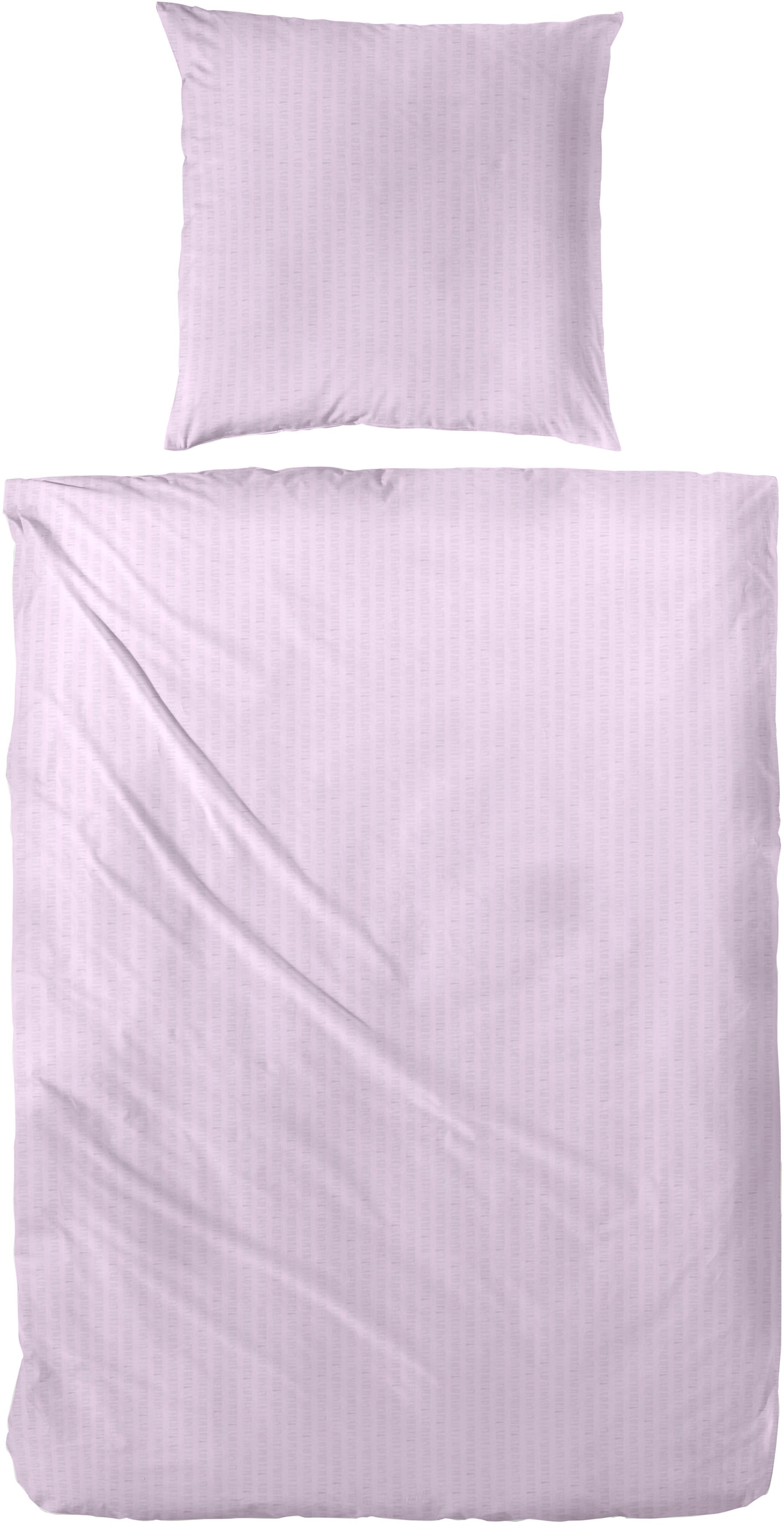 Primera Bettwäsche »Soft-Seersucker Bettwäsche Uni« 1 Stk. tlg. in sommerli günstig online kaufen