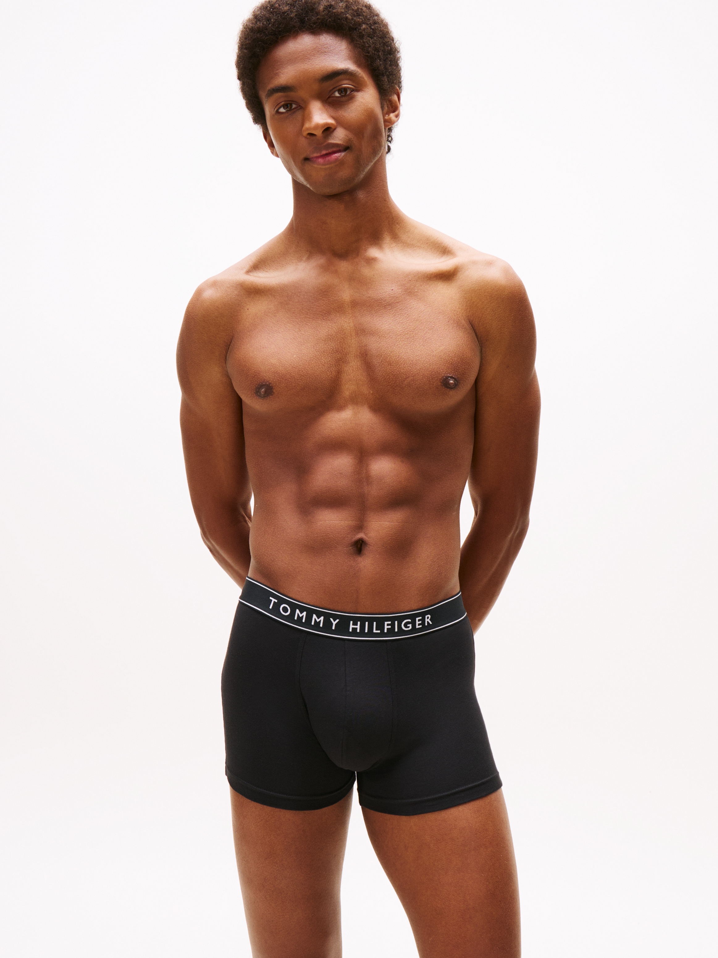 Tommy Hilfiger Underwear Trunk »3P TRUNK DTM«, (Packung, 3 St., 3er), mit Logobund