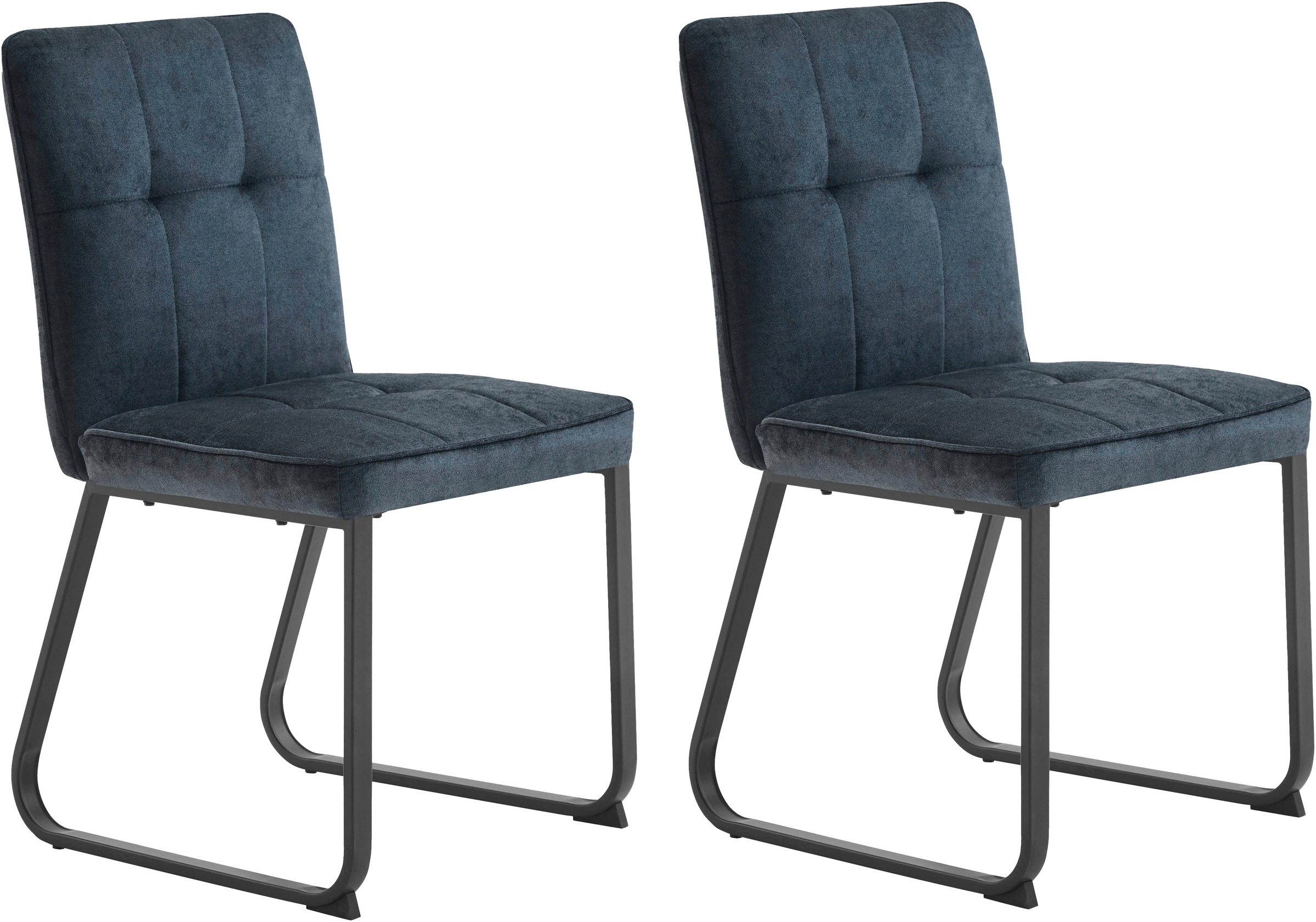 byLIVING Esszimmerstuhl »Talea« (Set) 2 Stk.Nosagfederung im Sitz, Cord Sto günstig online kaufen