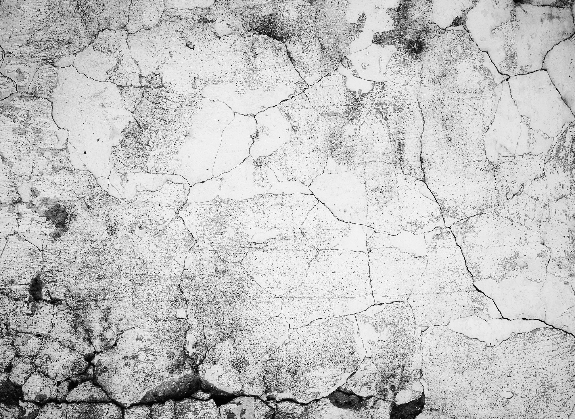 living walls Fototapete »Designwalls Cement Crack« glatt Vlies, Wand, Schrä günstig online kaufen