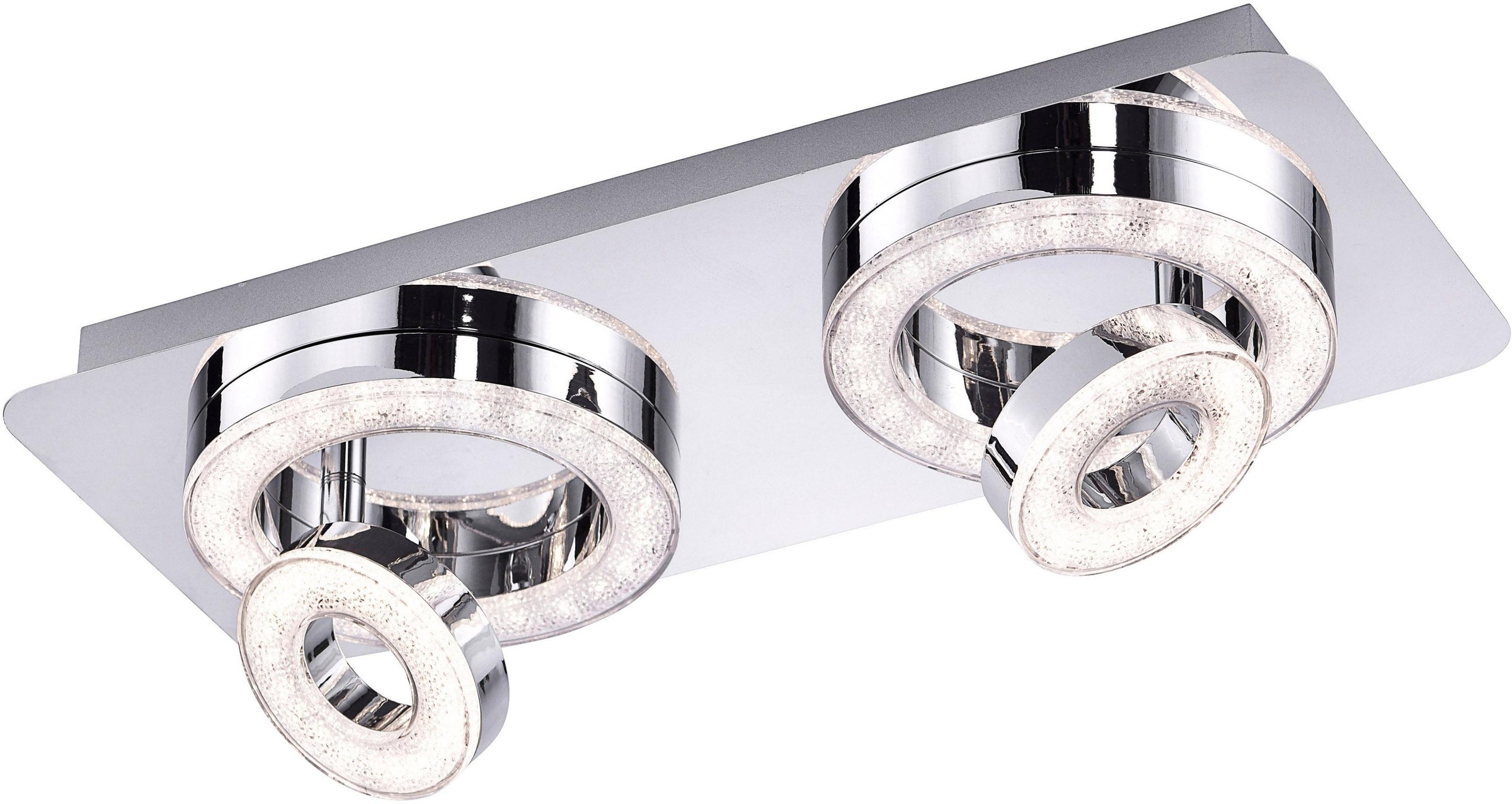JUST LIGHT Deckenleuchte »TIM«, 4 flammig, Leuchtmittel LED-Board   LED fes günstig online kaufen