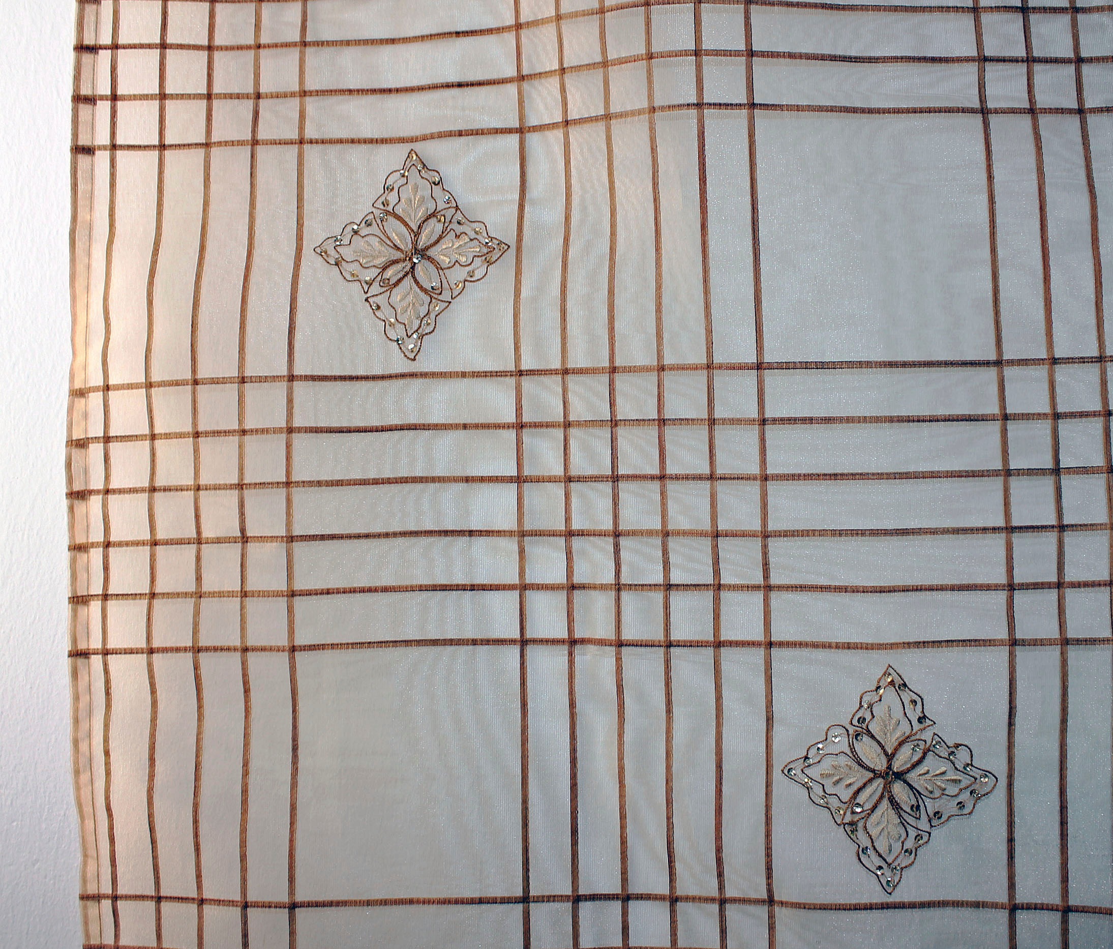 HOSSNER - ART OF HOME DECO Gardine »Stellisee« Schlaufen 1 Stk. tlg. Schlau günstig online kaufen