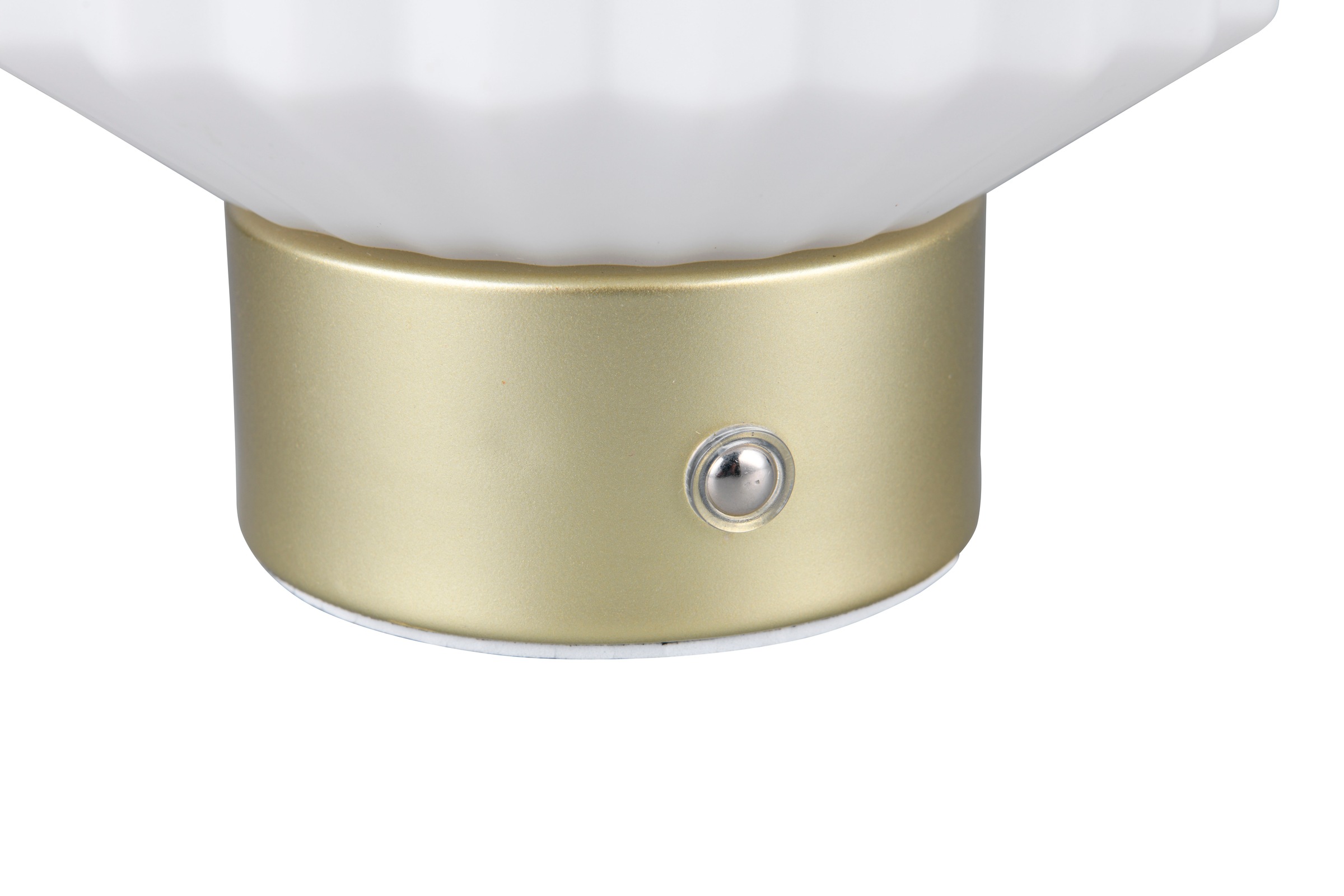 REALITY Leuchten LED Tischleuchte »LORD«, 1 flammig, Leuchtmittel LED-Board | LED fest integriert, kabellose Akku Tischlampe, Glasschirm, USB-C Ladekabel, Touchdimmer