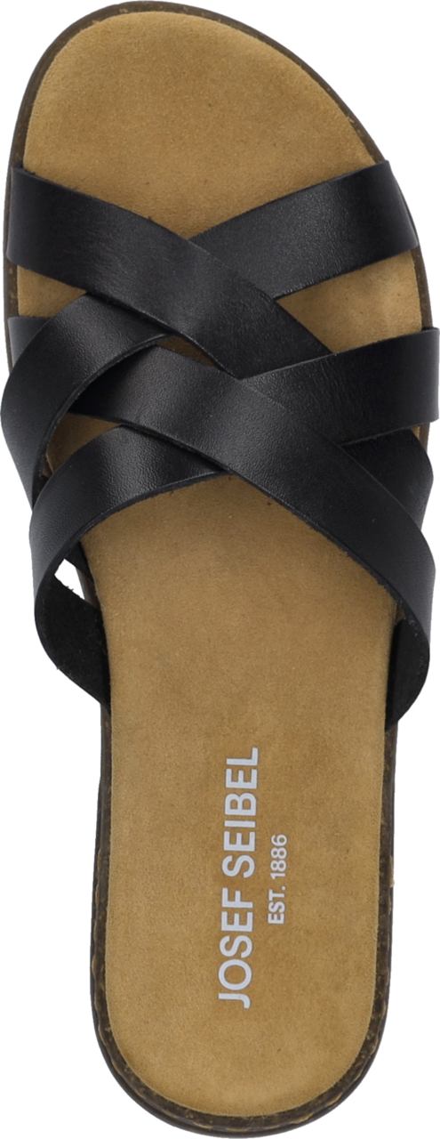Josef Seibel Pantolette »Fabricia 05«  Sommerschuh, Schlupfschuh mit gekreuzten Bandagen-Riemchen, G-Weite