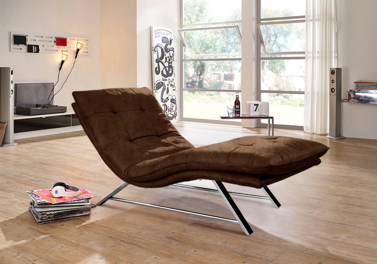 W.SCHILLIG Relaxliege »daily dreams« in Waffelkissen-Optik, wahlweise mit M günstig online kaufen