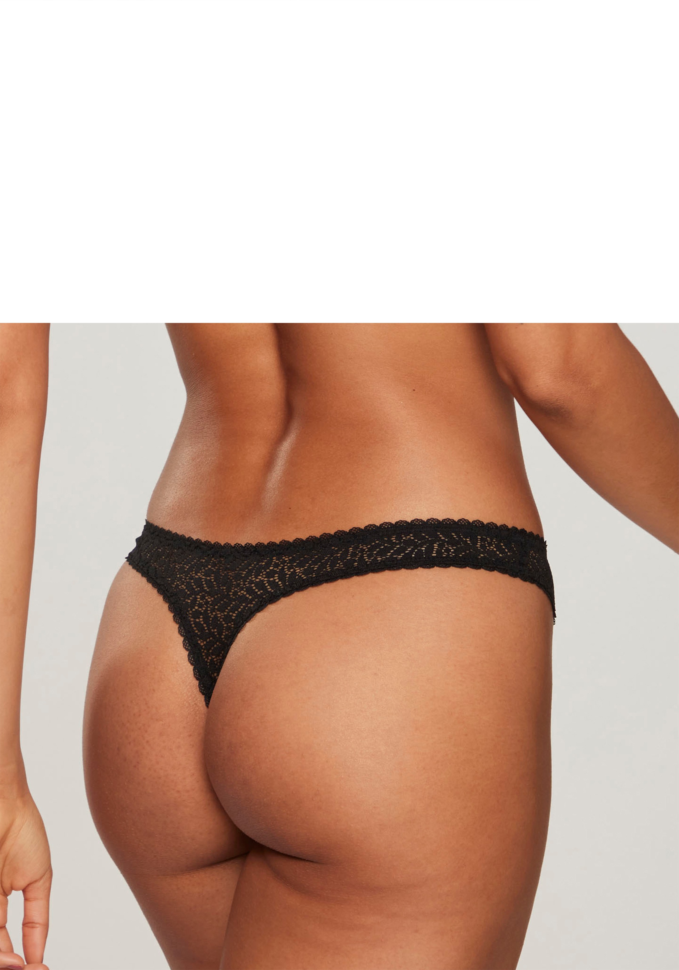 Nuance String, aus edler, leicht transparenter Spitze