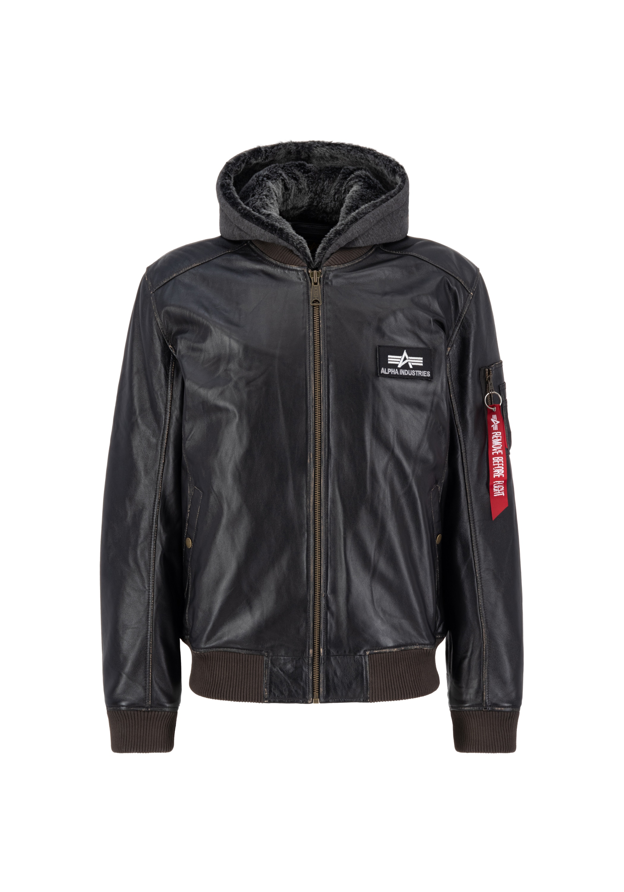 Alpha Industries Lederjacke »Alpha Industries Men - Leather & Vegan Jackets«
