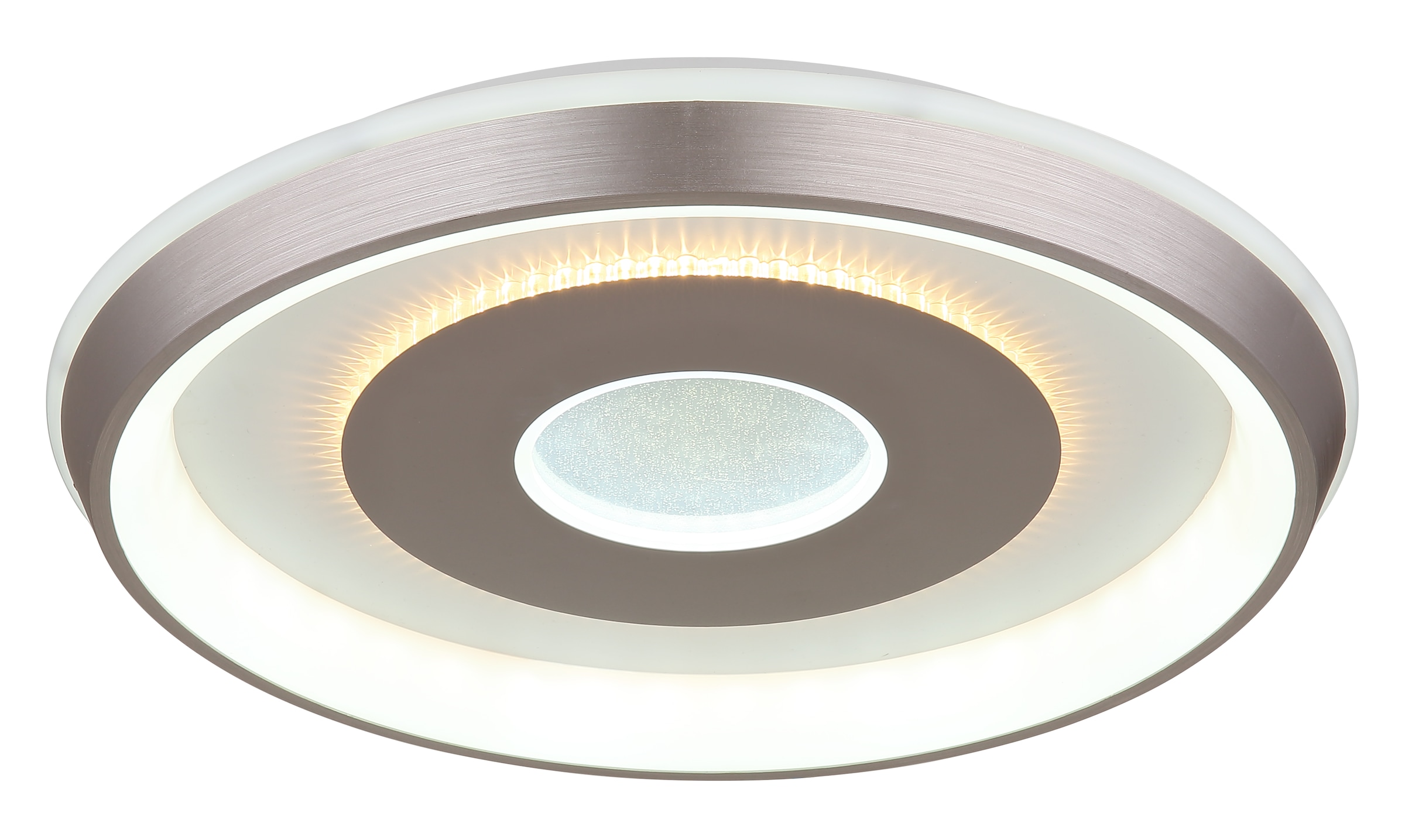 GLOBO LIGHTING Deckenleuchte »WILLIAMSON« LED-Modul 1 Stk. warmweiß - kaltweiß Deckenlampe Wohnzimmer-Leuchte Schlafzimmer-Leuchte Flur Küche