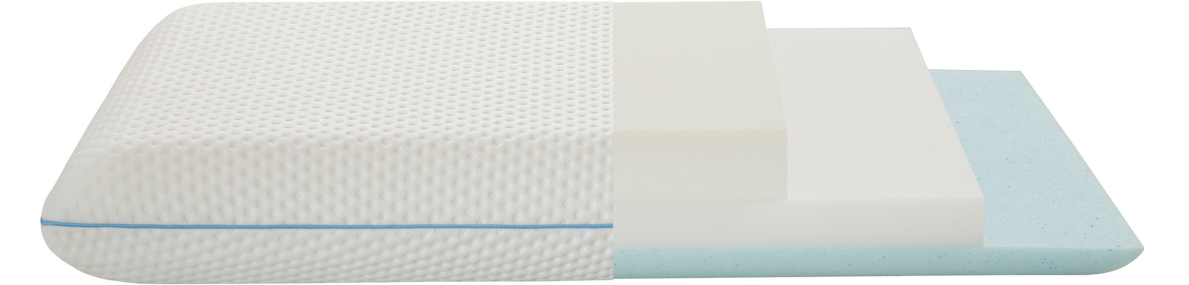 my home Nackenkissen »Coolgel 3-Lagiges Nackenstützkissen, höhenverstellbar günstig online kaufen