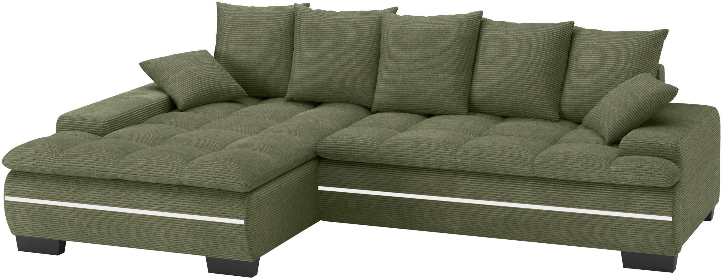 Mr. Couch Ecksofa »Haiti II, L-Form«, RGB-LED Beleuchtung, Kaltschaum, wahl günstig online kaufen