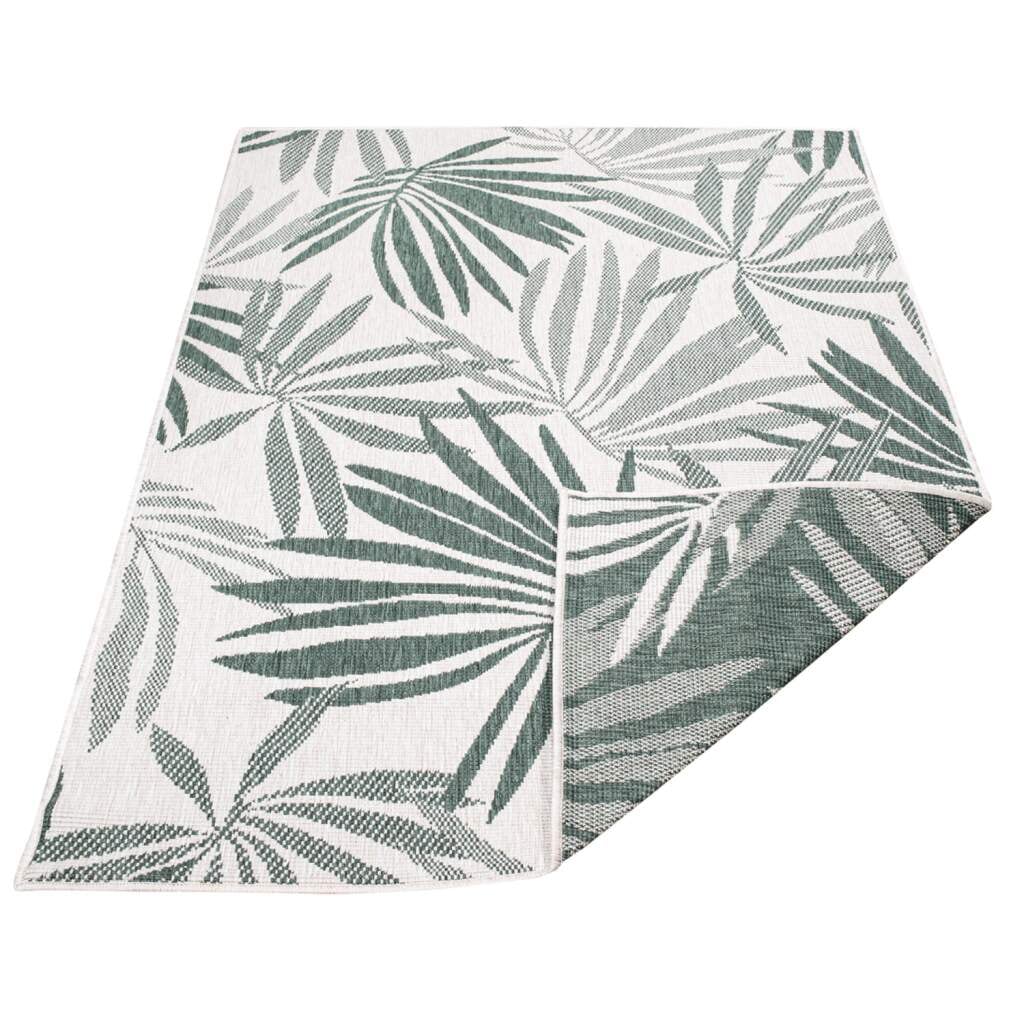 Carpet City Outdoorteppich »DUO RUG 5771«, rechteckig, 5 mm Höhe, Wendeteppich Wetterfest In- & Outdoor, Balkon, Terrasse, Wohnzimmer