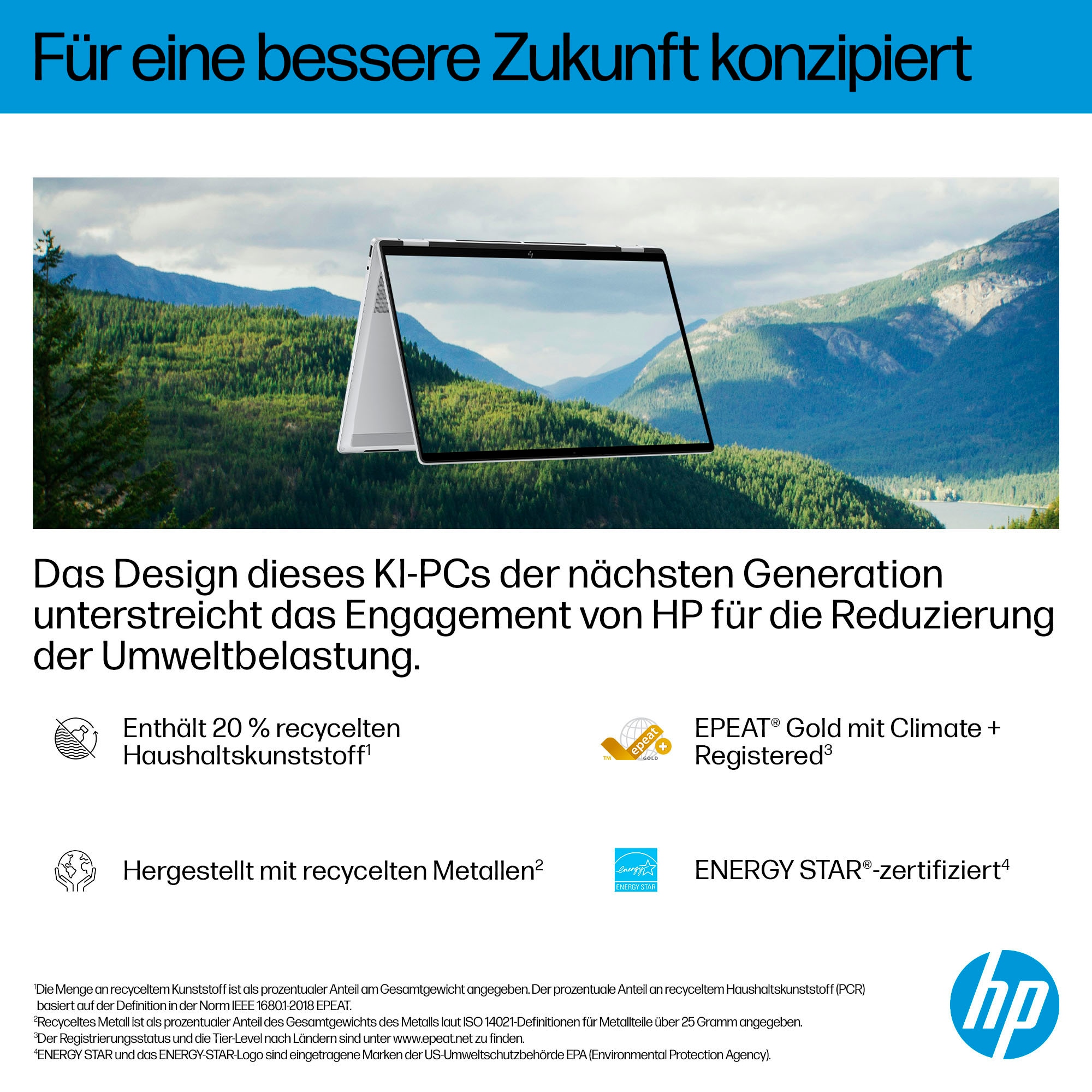 HP Convertible Notebook »OmniBook X Flip 14-fm0272ng«, 35,6 cm, / 14 Zoll, Intel, Core Ultra 5, ARC, 512 GB SSD