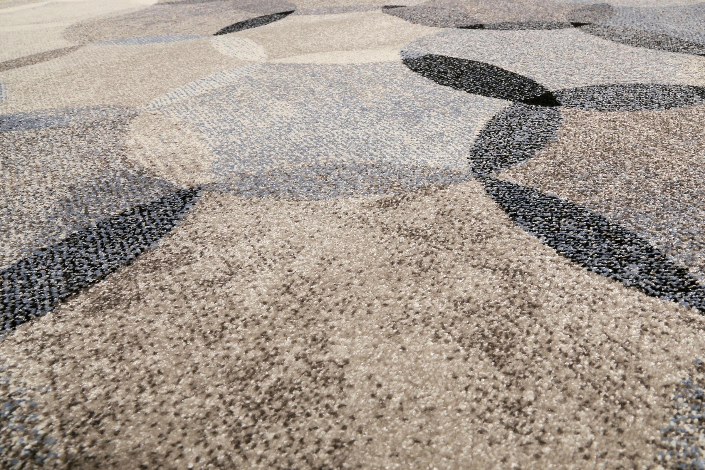 Esprit Teppich »Modernina ESP-3378«, rechteckig, 13 mm Höhe, weicher Kurzflor in modernem Design, Wohnzimmer, Schlafzimmer, bunt