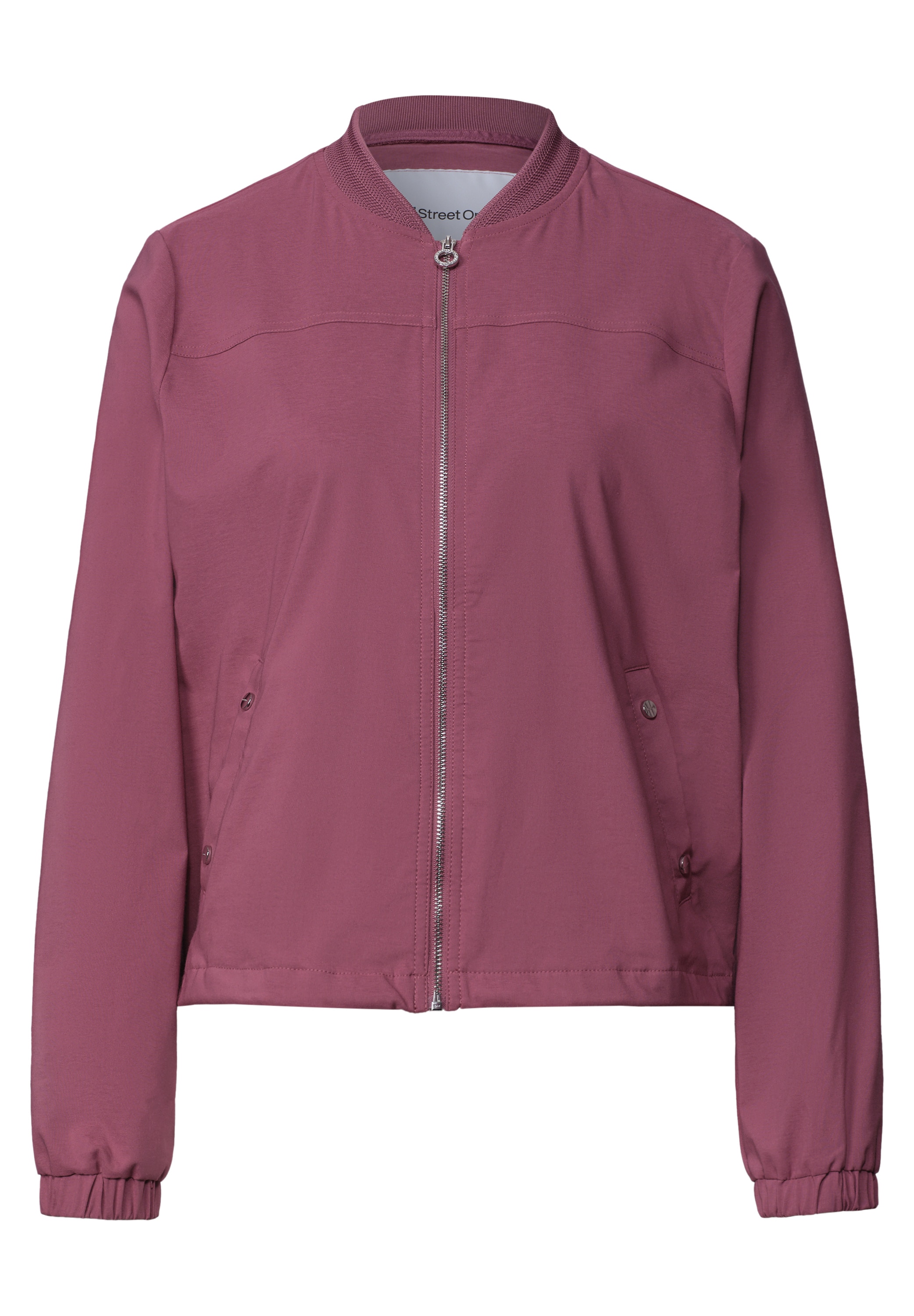 STREET ONE Blouson ohne Kapuze Langarm Blouson mit Zipper
