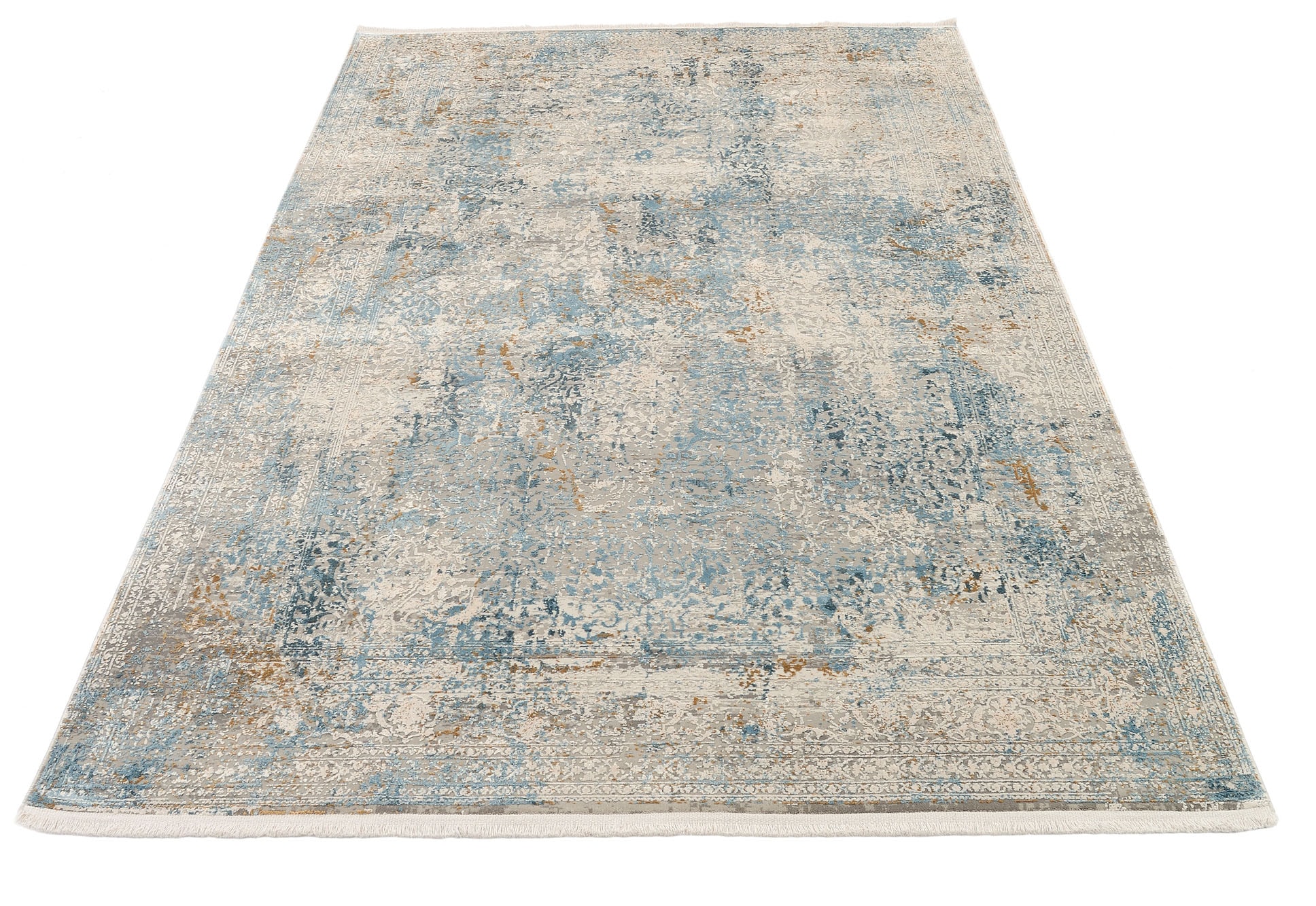 OCI DIE TEPPICHMARKE Teppich "BESTSELLER CAVA" rund 8 mm Höhe Glanz Viskose günstig online kaufen