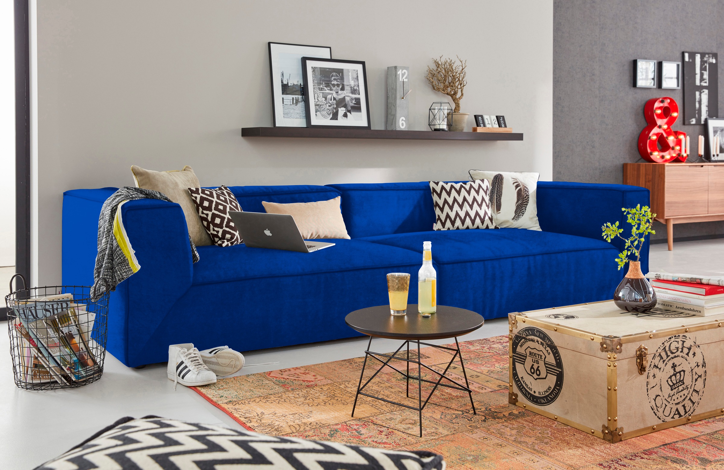 TOM TAILOR HOME Big-Sofa »BIG CUBE«, TOM TAILOR Big-Sofa >>BIG CUBE günstig online kaufen