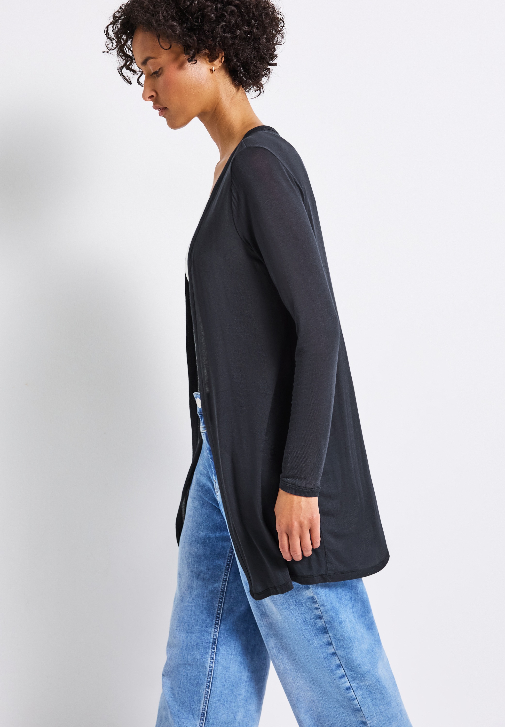 STREET ONE Shirtjacke, ohne Verschluss